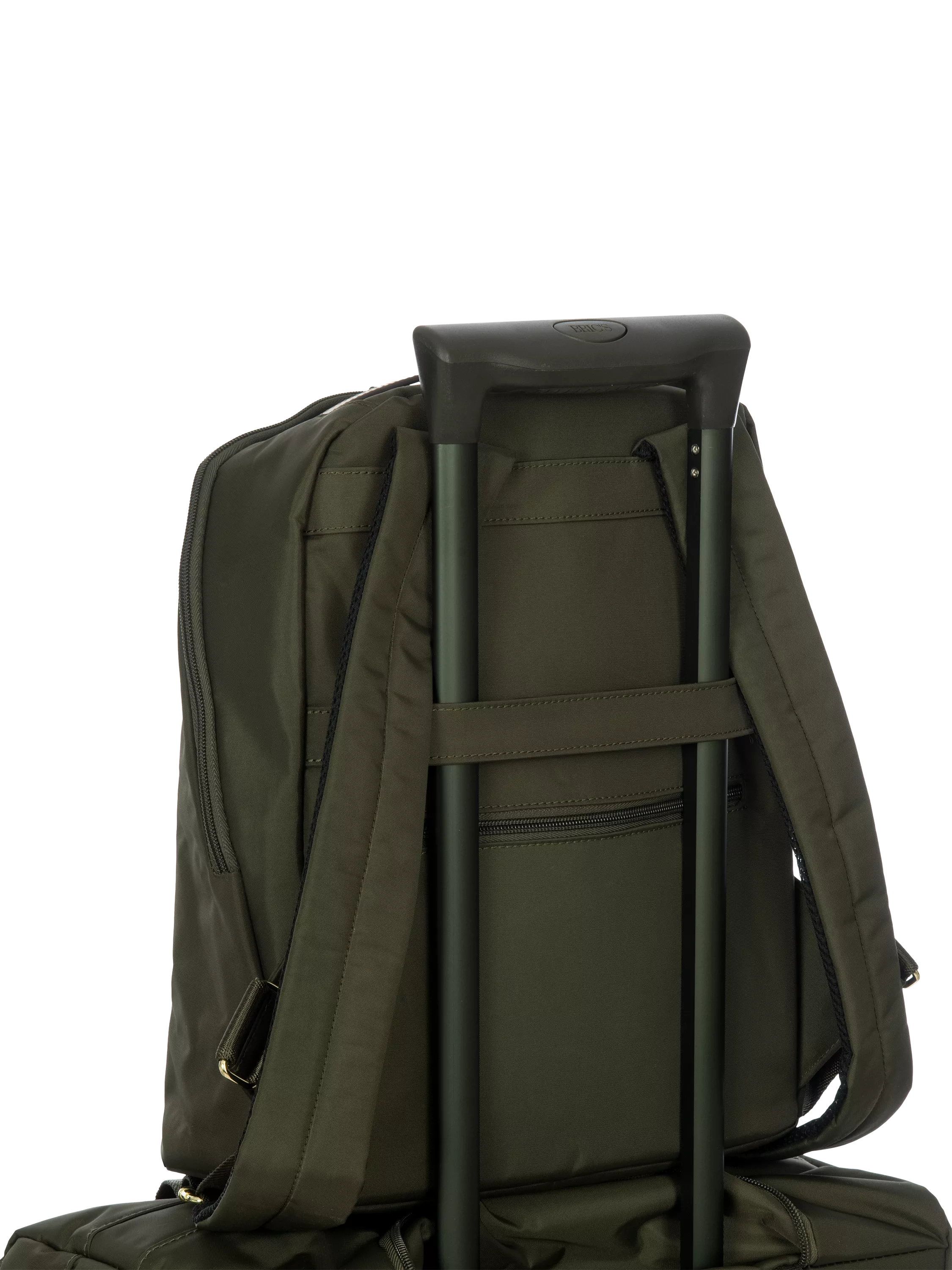 Bric's City Backpack in Olive (British brand)