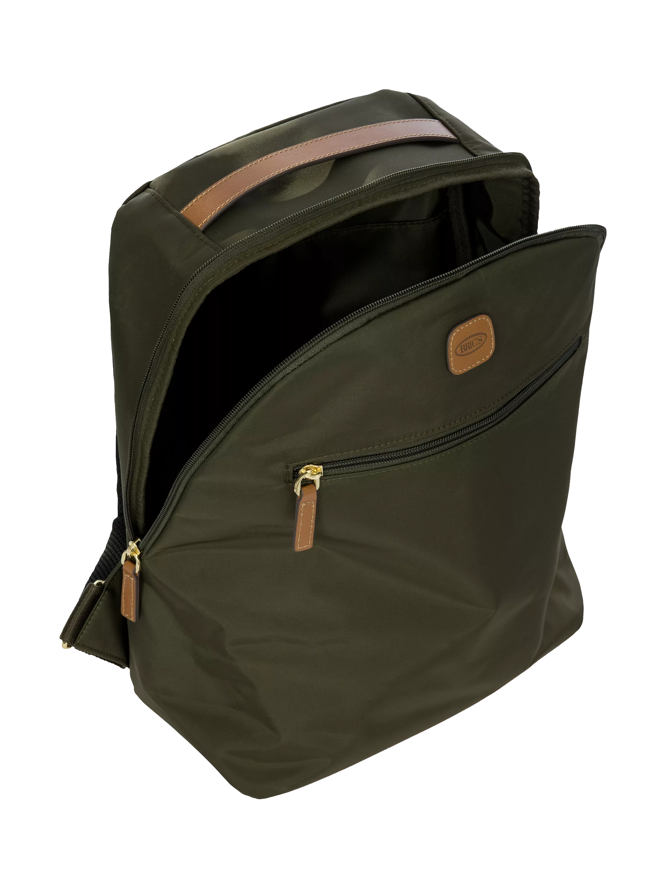 Bric's City Backpack in Olive (British brand)