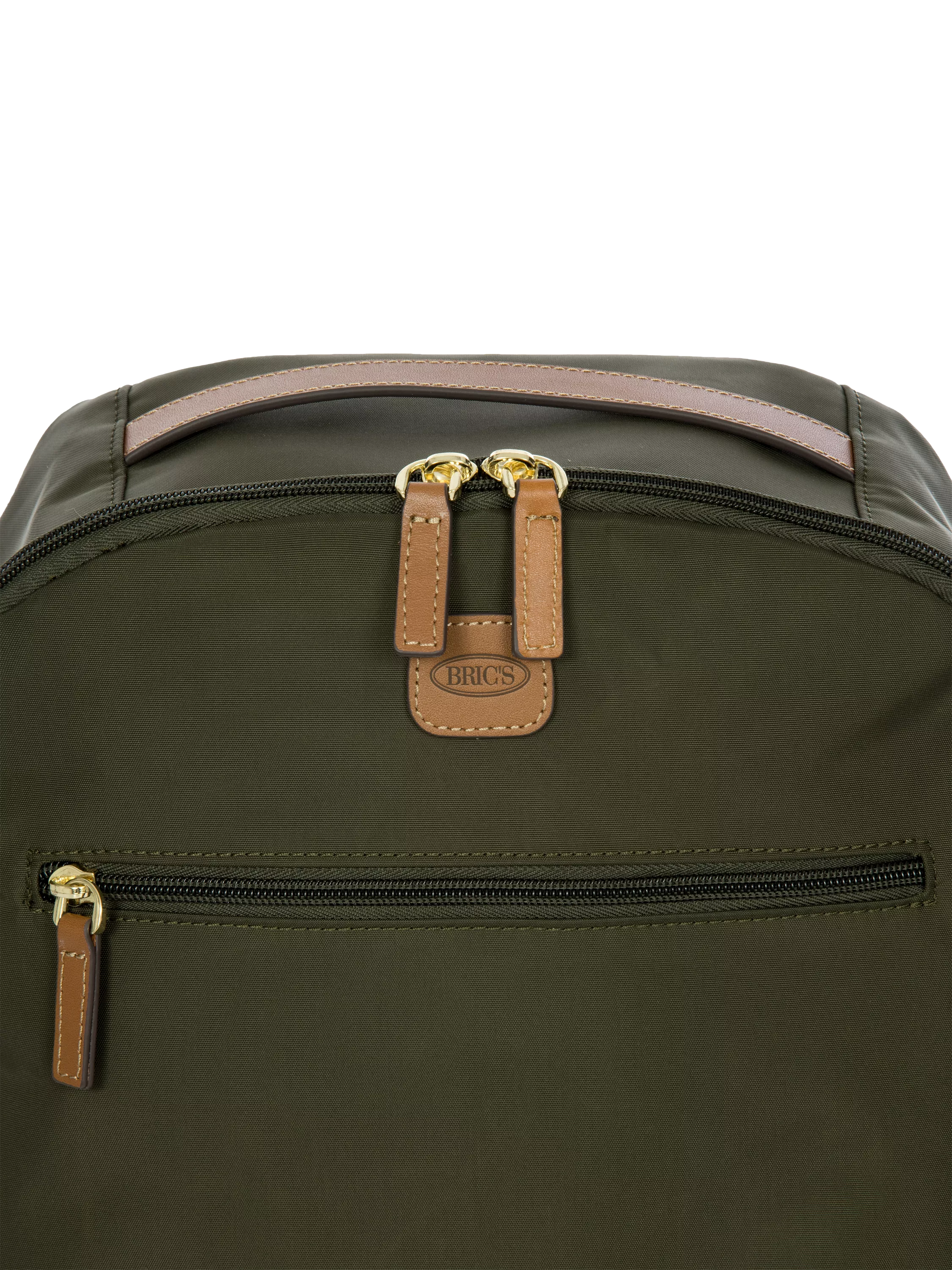Bric's City Backpack in Olive (British brand)