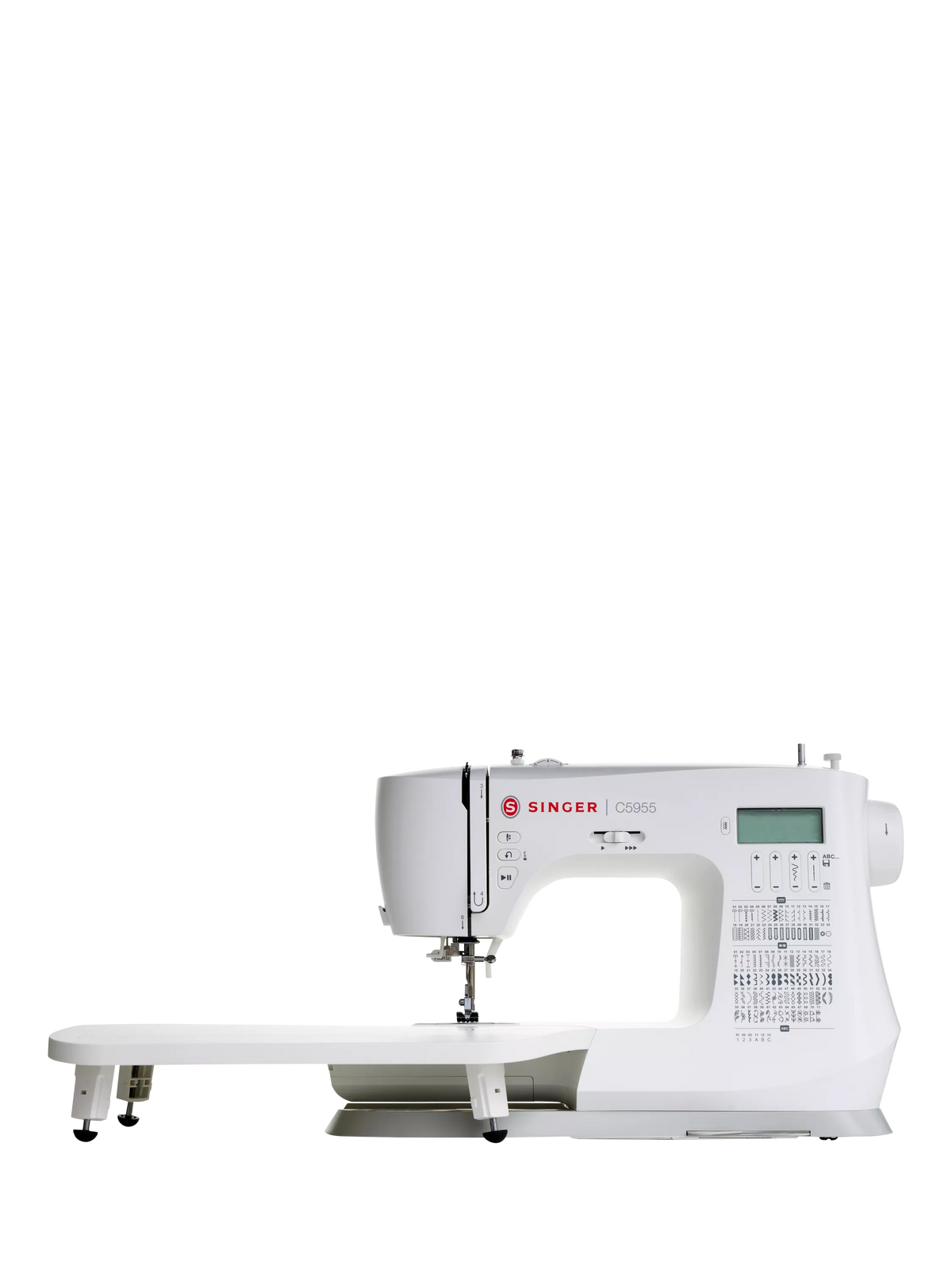 Singer C5955 computerised sewing machine, UK version