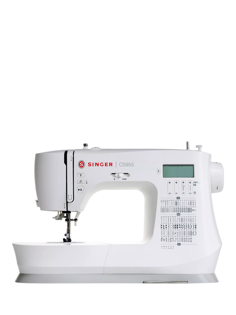 Singer C5955 computerised sewing machine, UK version