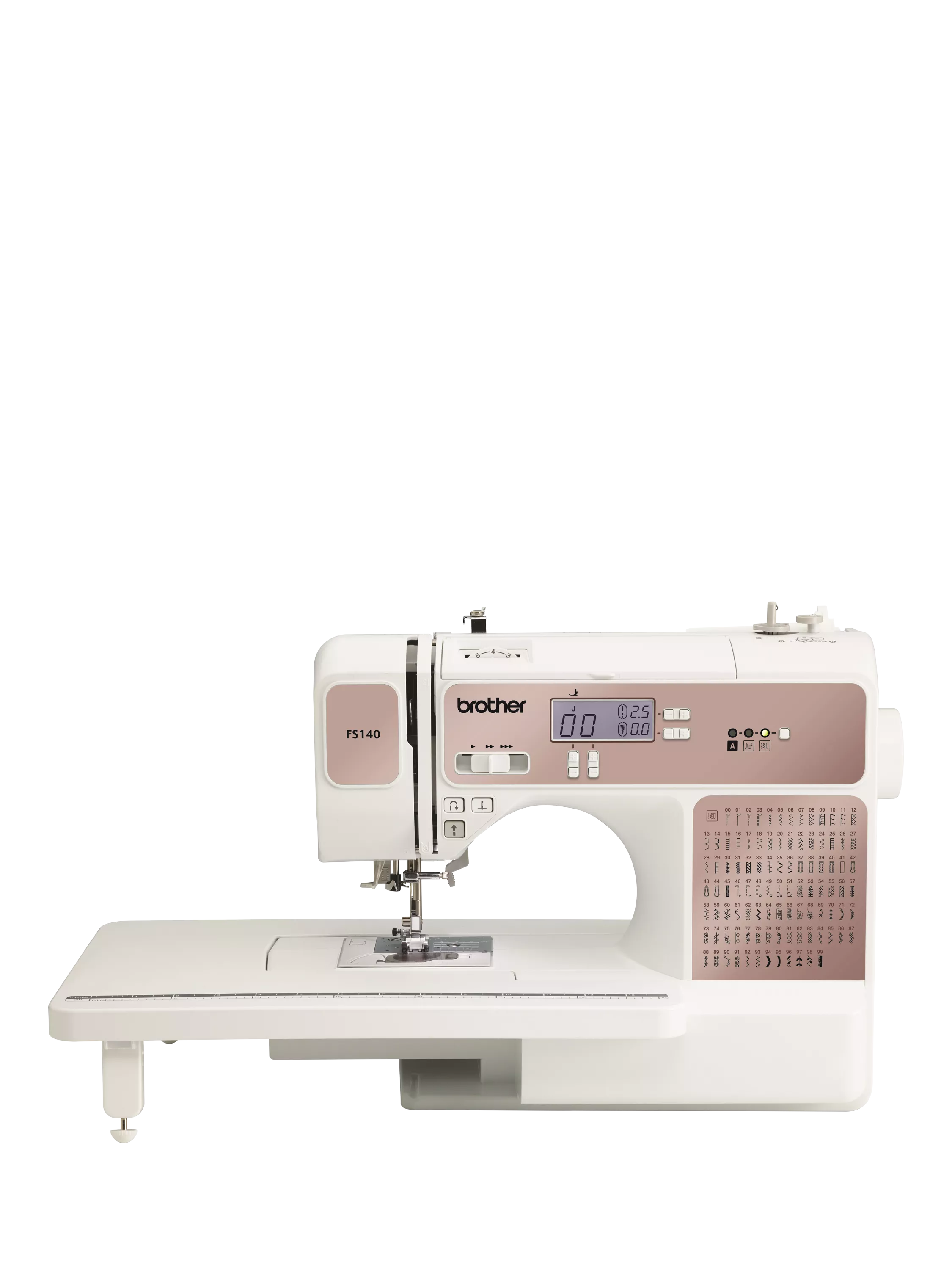 Brother FS140 sewing machine white, imported from the UK