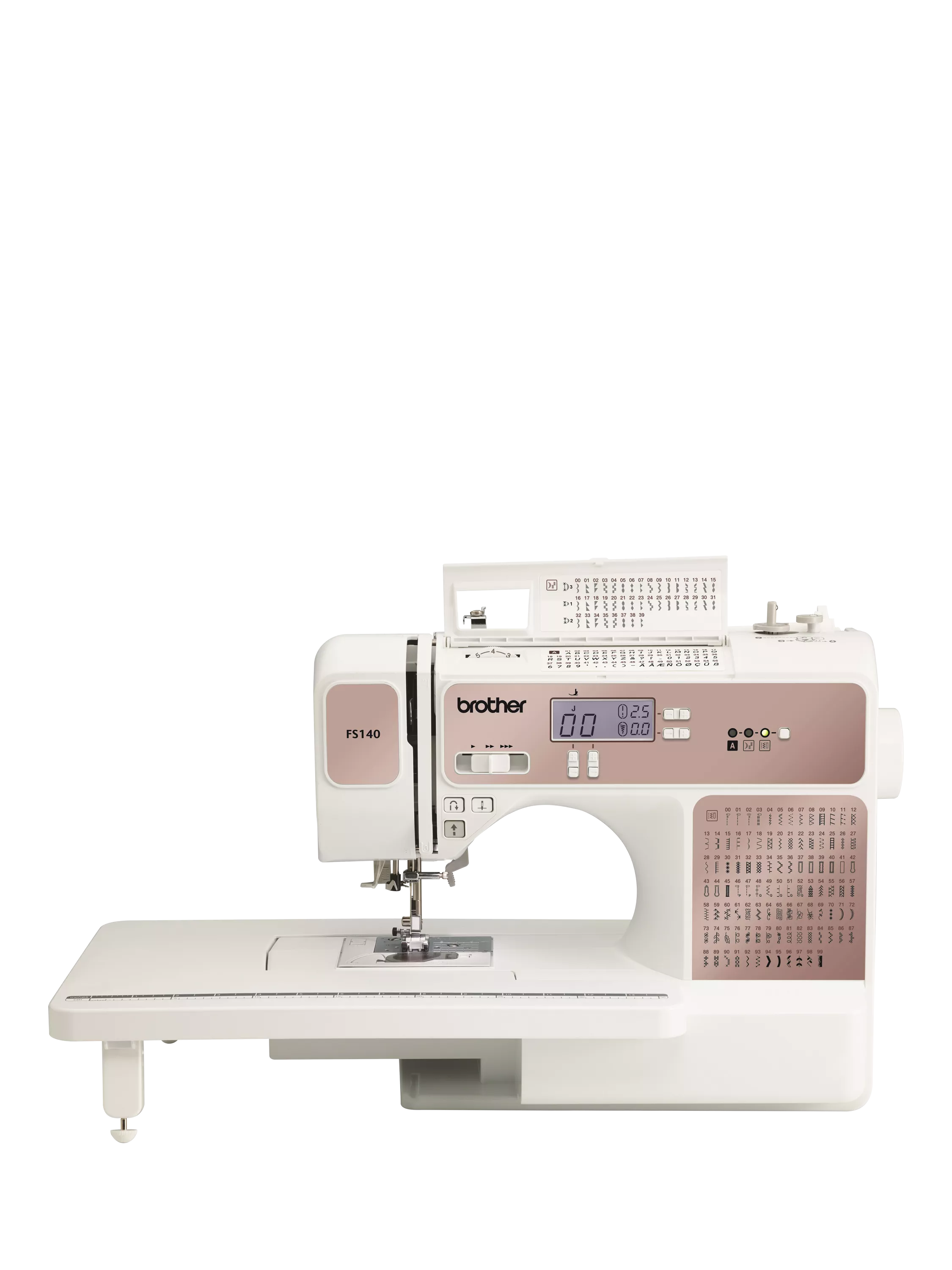 Brother FS140 sewing machine white, imported from the UK