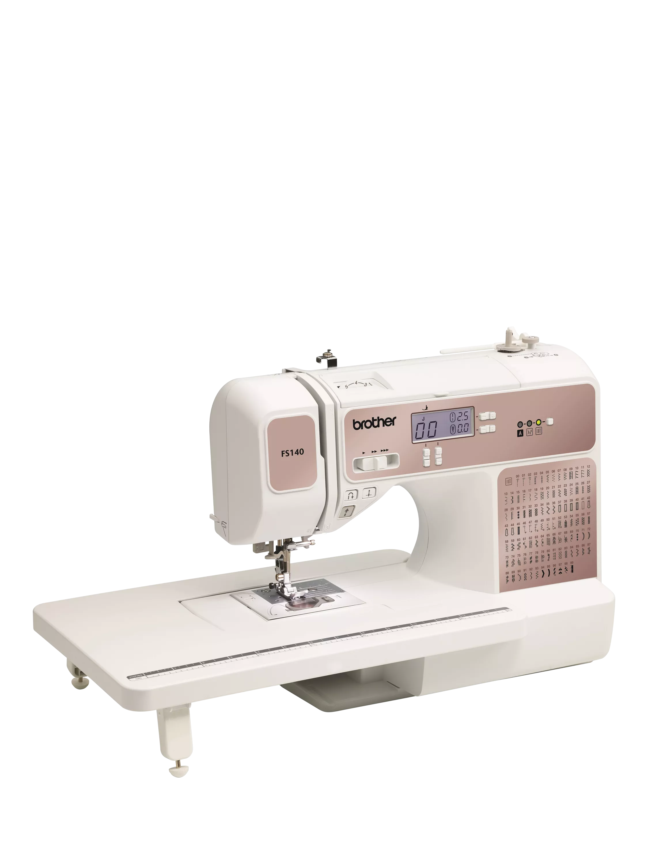 Brother FS140 sewing machine white, imported from the UK