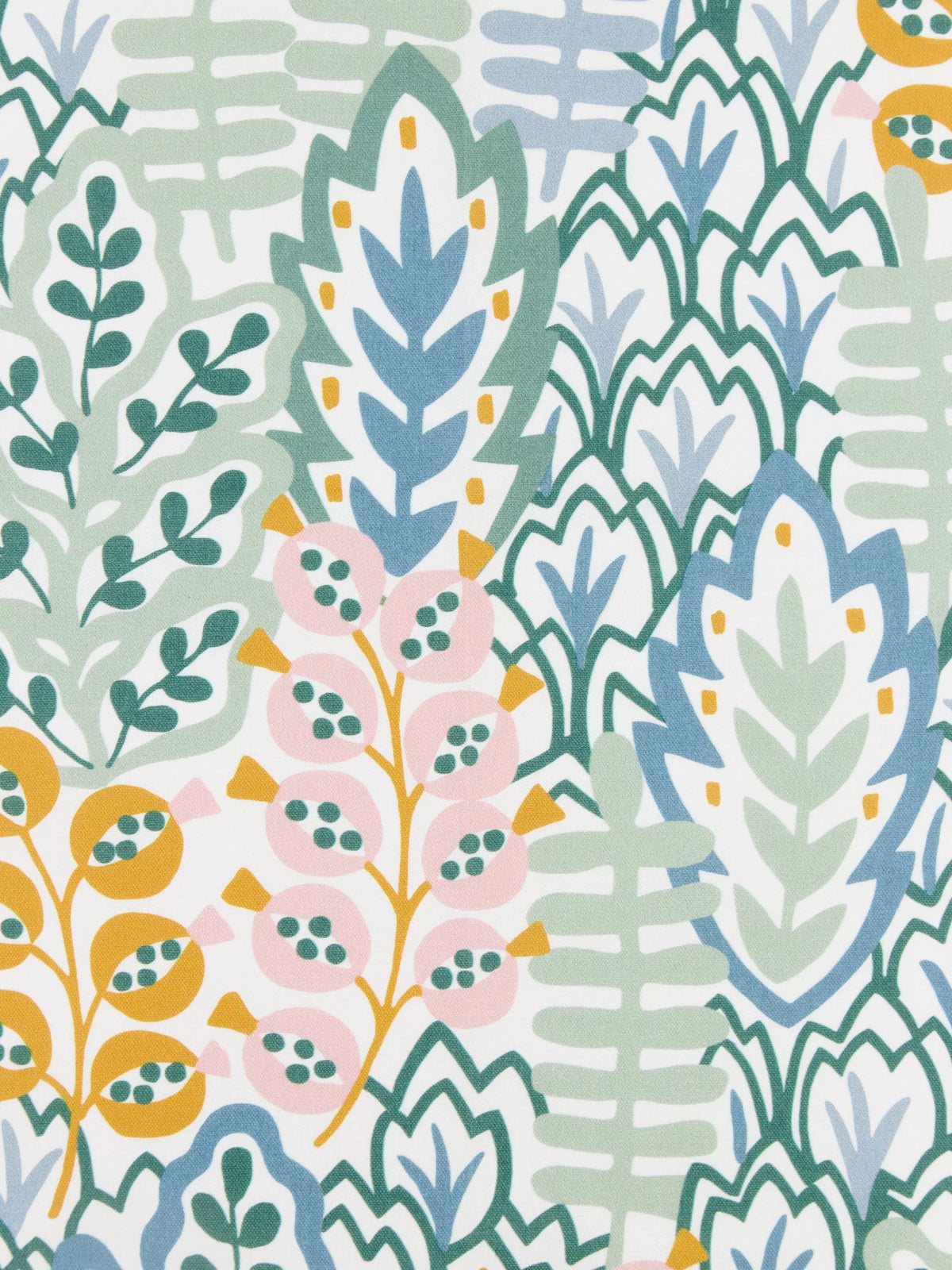 John Lewis Alva furnishing fabric Sage 100% cotton - British product