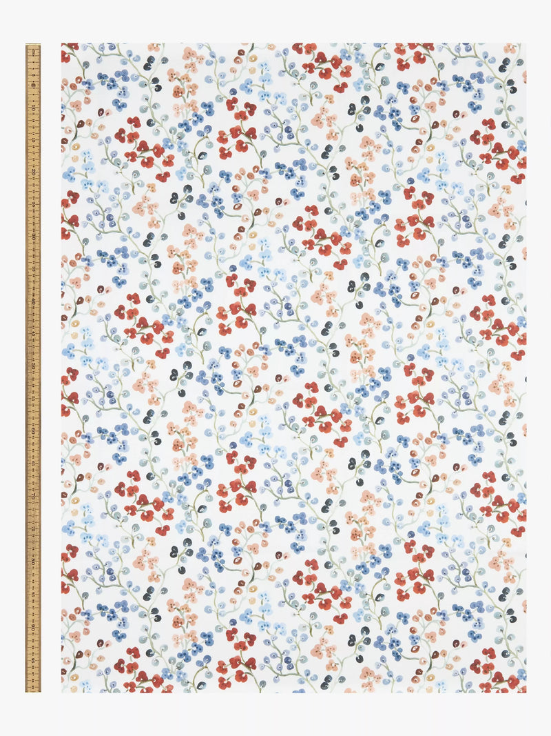 John Lewis clover furnishing fabric multi (British brand)