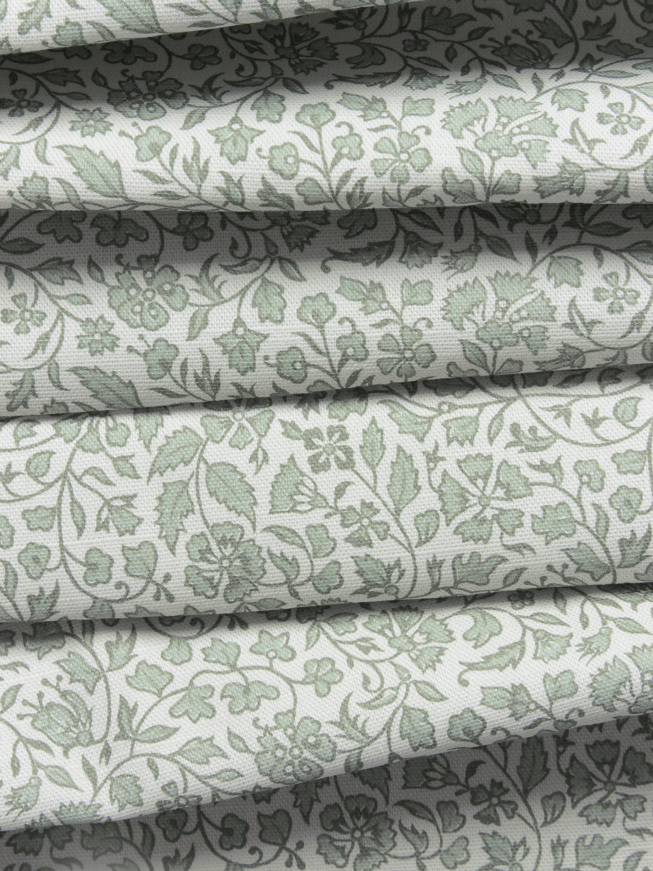John Lewis Amara green furnishing fabric W145cm, imported from the UK