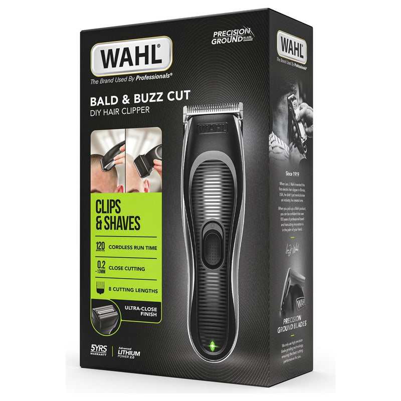 Wahl bald and buzz cut hair clipper, imported from the UK