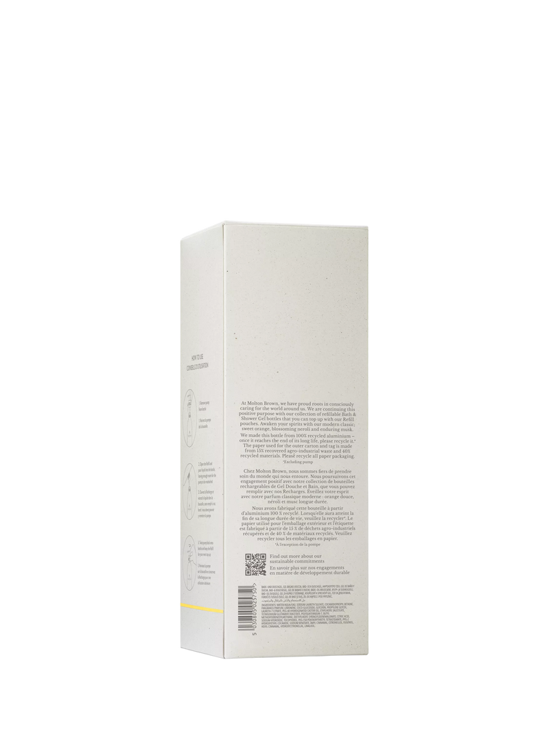 Molton Brown Heavenly Orange & Bergamot shower gel 400ml, imported from the UK