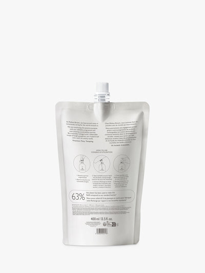 John Lewis Molton Brown Rhubarb Rose Bade- og Dusjgelé Refill 400ml - Kjøp på nett hos McGrocer