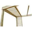 Forest Garden dining pergola H280xW304xD244cm - British product
