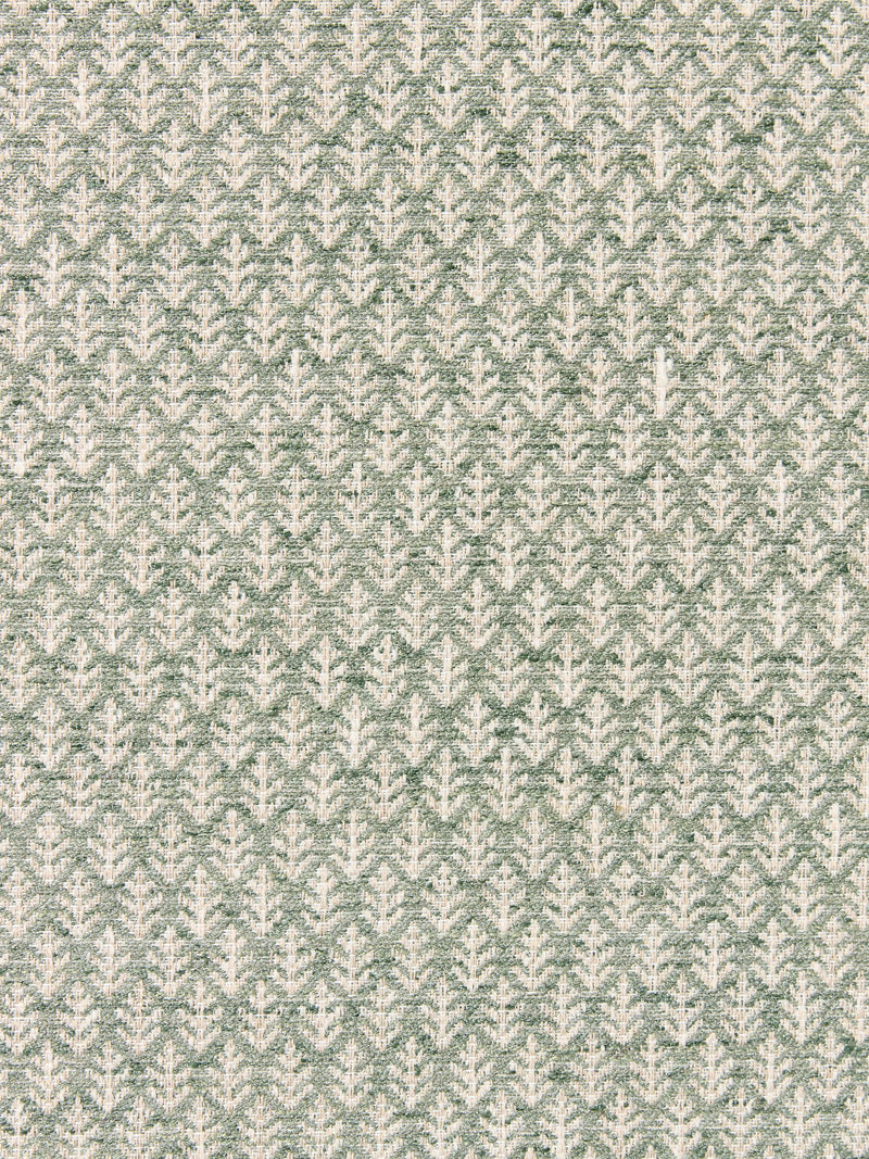 John Lewis Elm Leaf Woven Furnishing Fabric, Myrtle Green