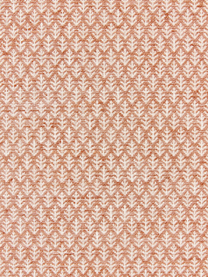 John Lewis Elm Leaf Woven Furnishing Fabric, Rust
