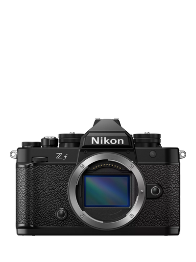 John Lewis Nikon Z f Mirrorless Camera Body Only, 24.5MP, 4K UHD, OLED EVF, 3.2-Inch Vari-Angle Touch Screen, Black- Buy online at McGrocer