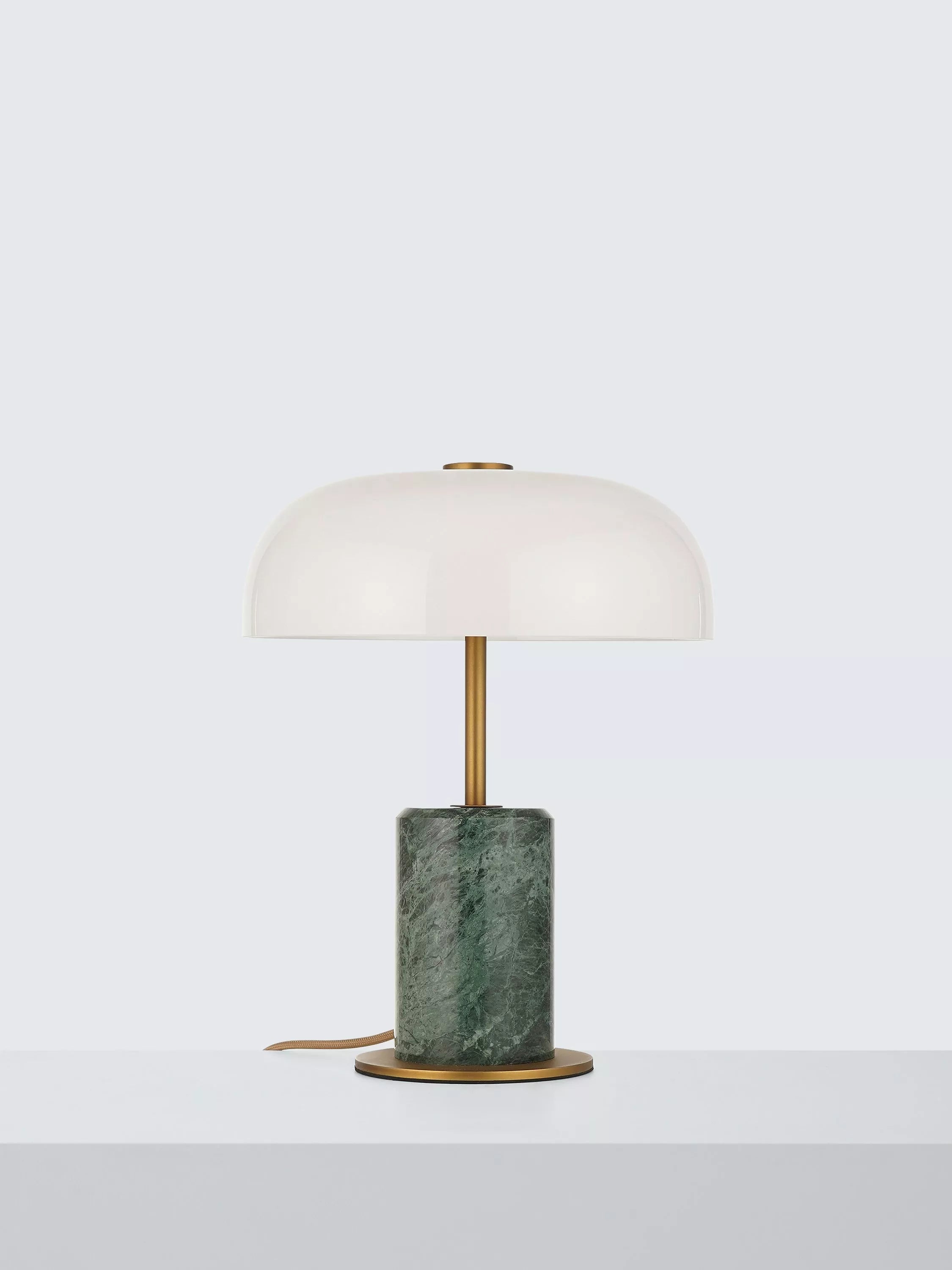 John Lewis Porcini green marble mini table lamp (British brand)