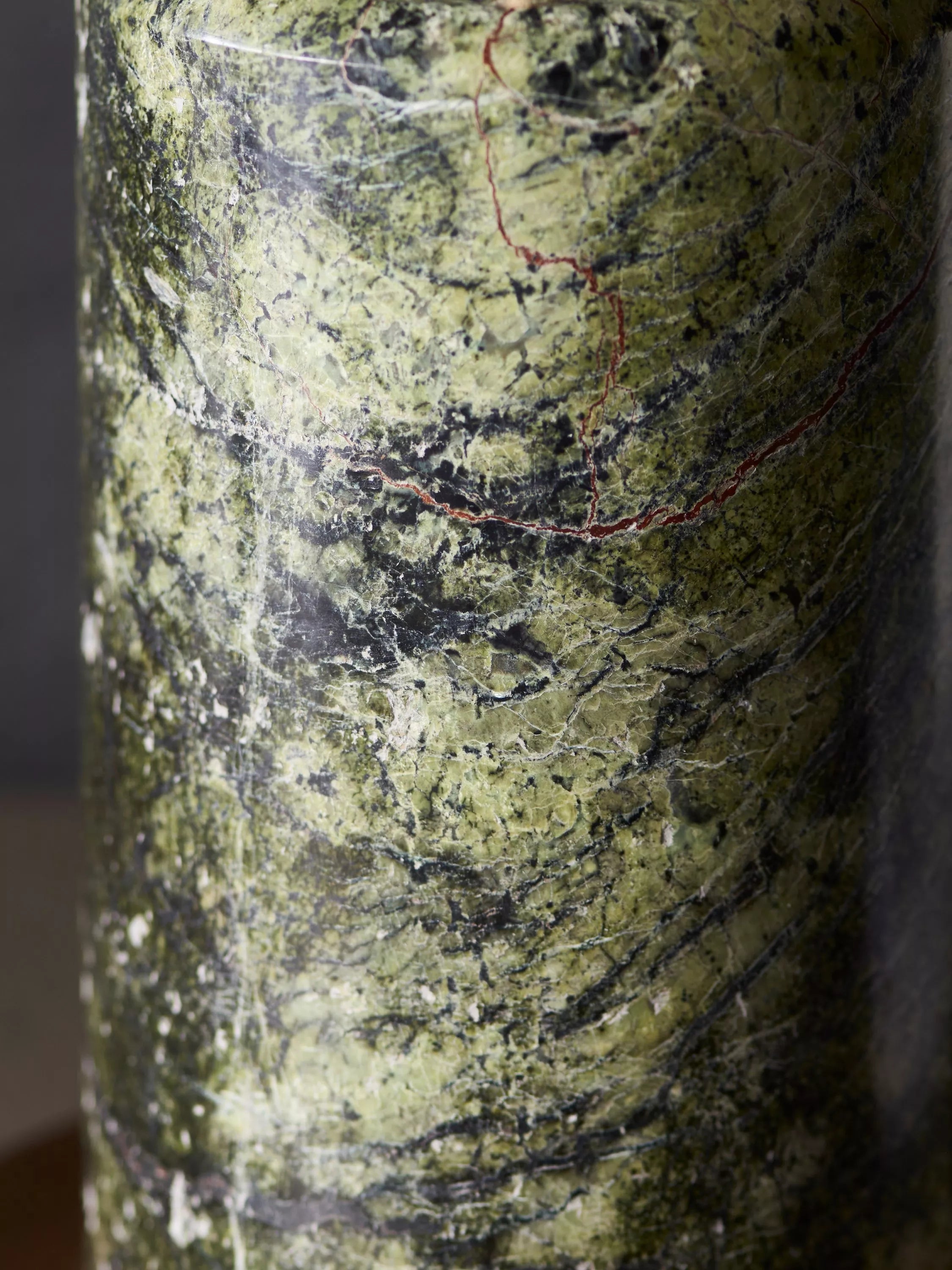 John Lewis Porcini green marble mini table lamp (British brand)