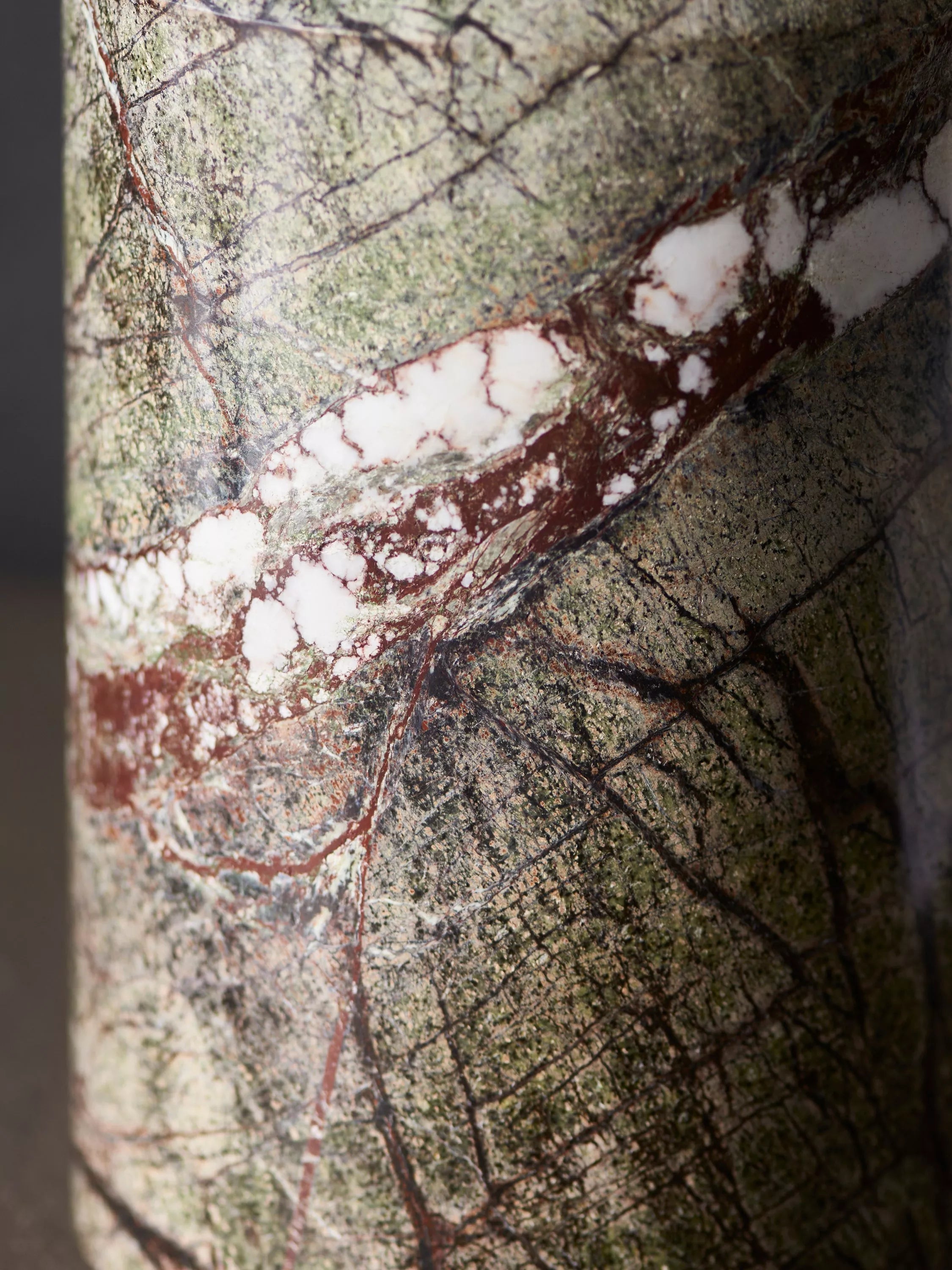 John Lewis Porcini green marble mini table lamp (British brand)