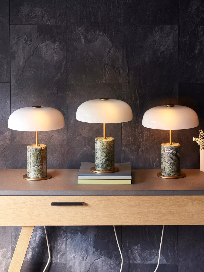 John Lewis Porcini green marble mini table lamp (British brand)