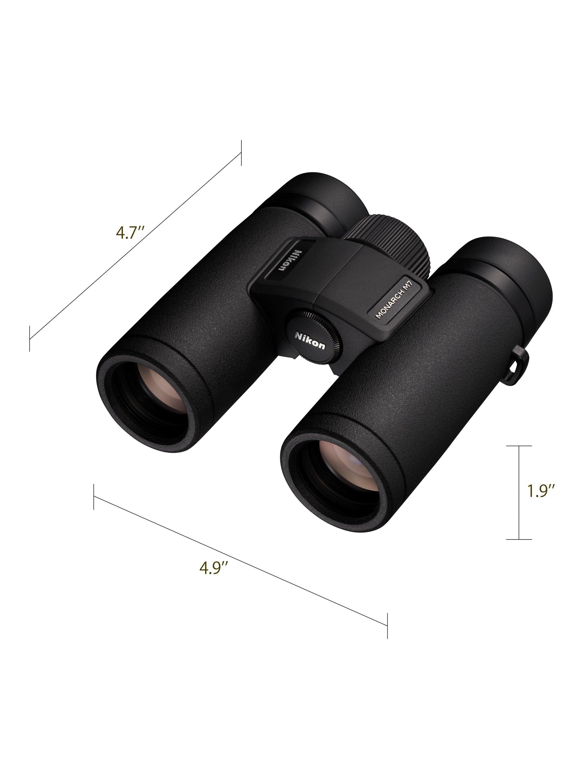 Nikon Monarch M7 8x30 black binoculars, UK version