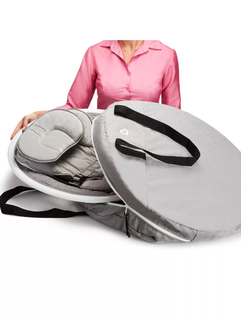 Munchkin baby swing travel carrying case grey, imported from the UK