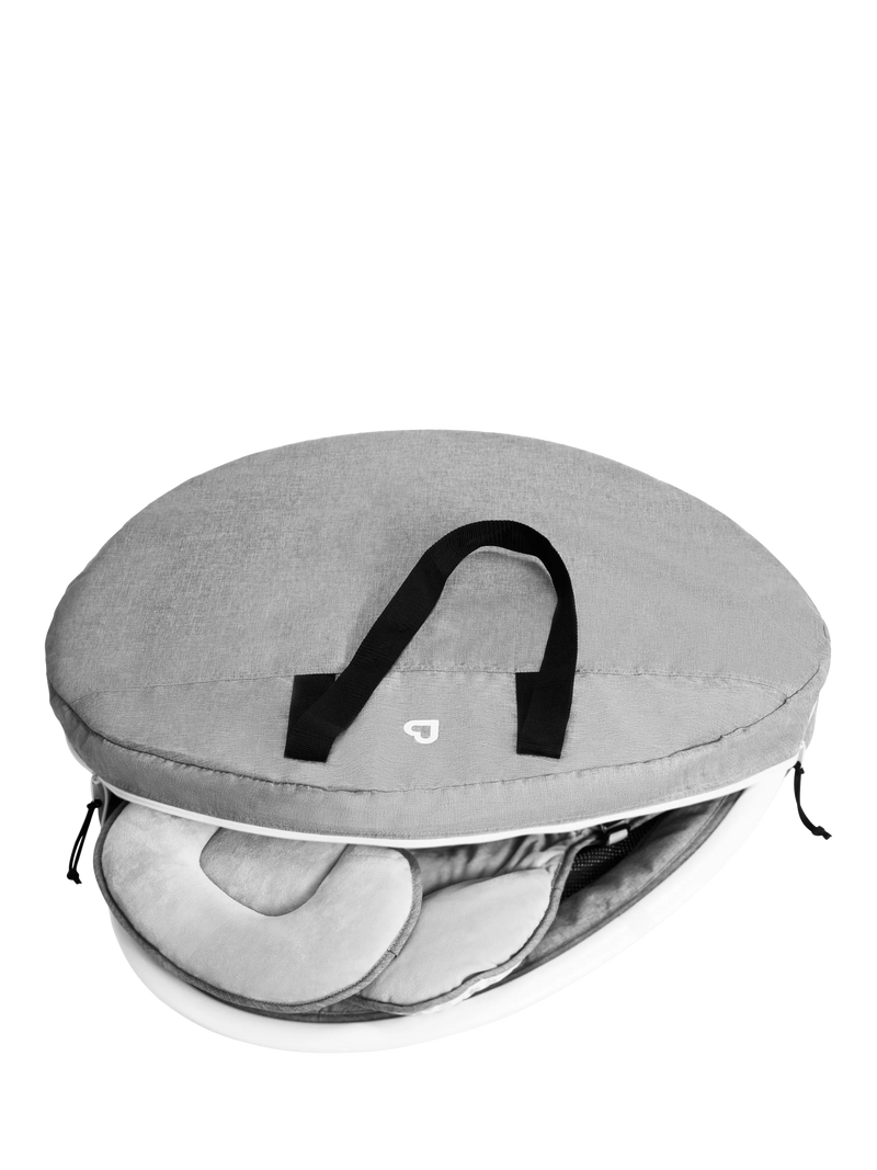 Munchkin baby swing travel carrying case grey, imported from the UK