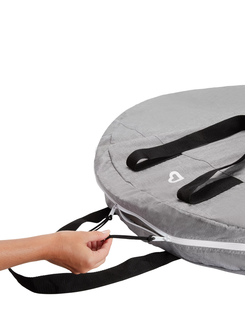 Munchkin baby swing travel carrying case grey, imported from the UK