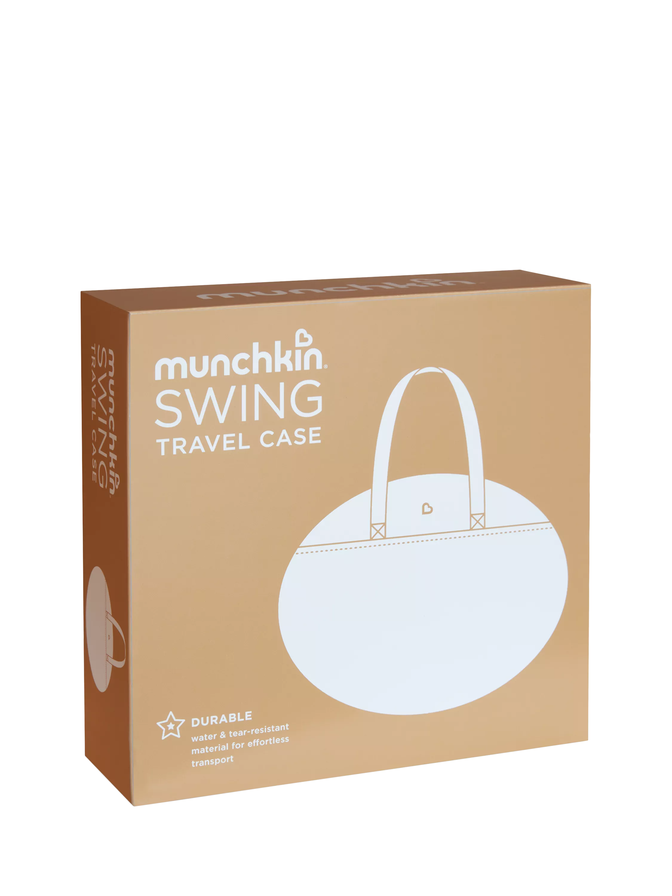 Munchkin baby swing travel carrying case grey, imported from the UK
