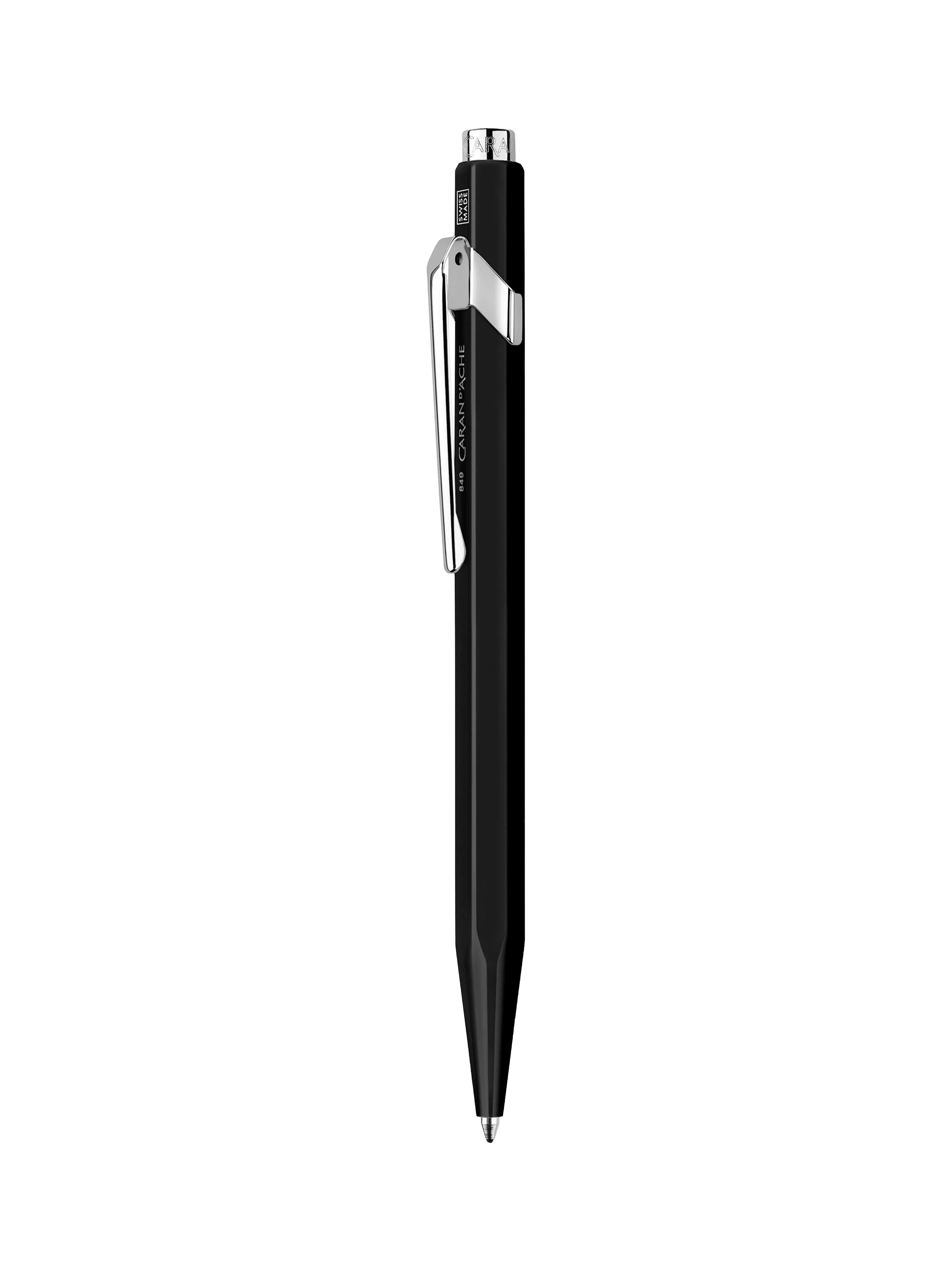 Caran d'Ache 849 Popline ballpoint pen, black (British brand)