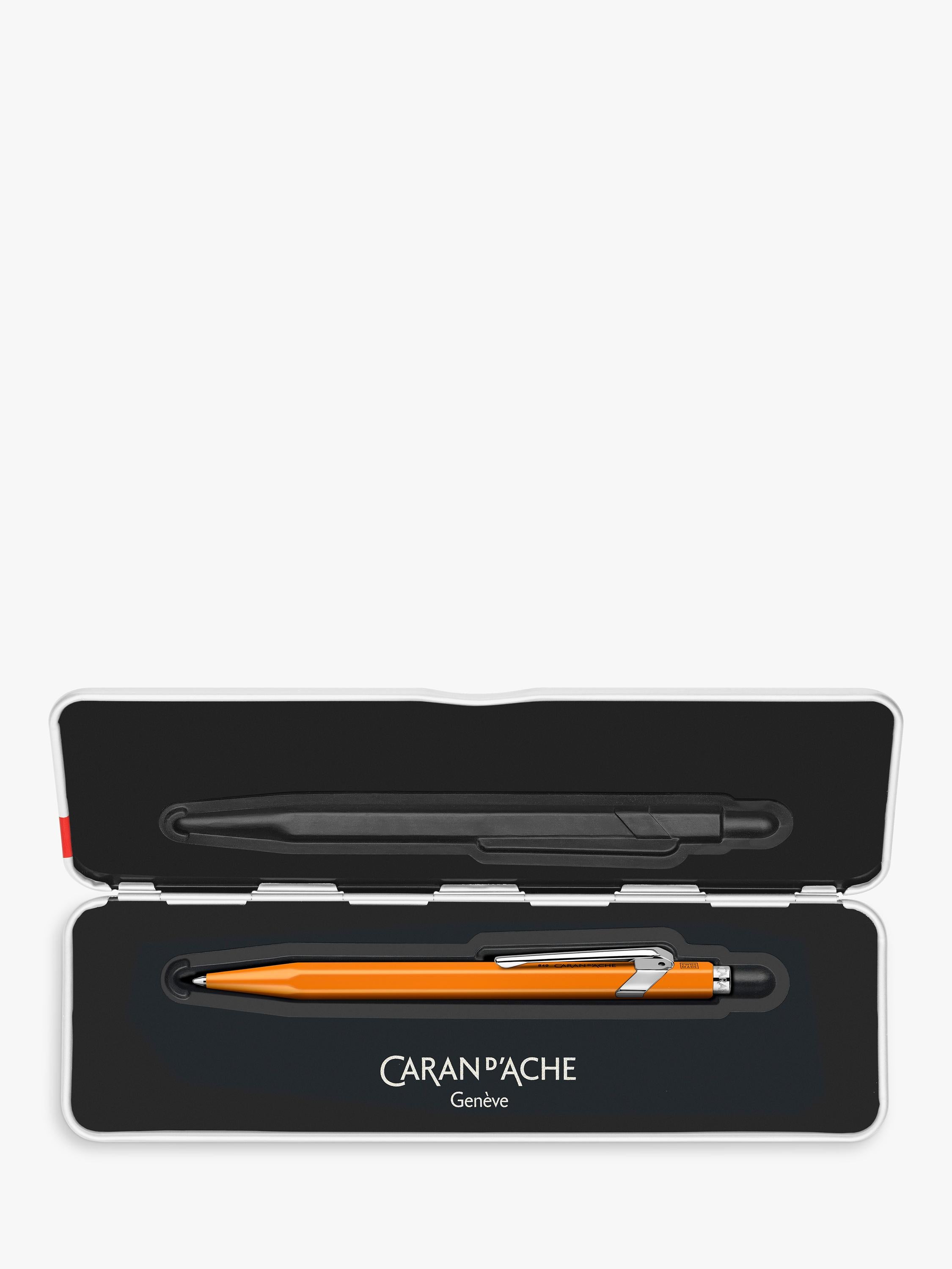 Caran d'Ache ballpoint pen blue ink - British product