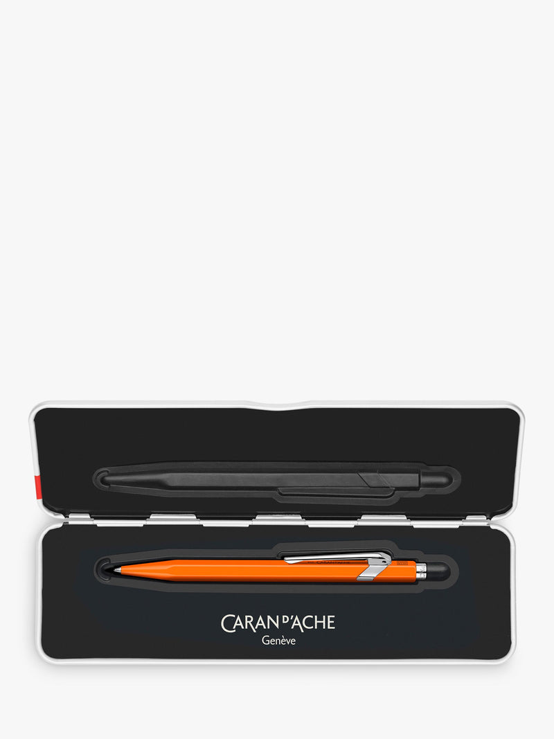 Caran d'Ache ballpoint pen blue ink - British product