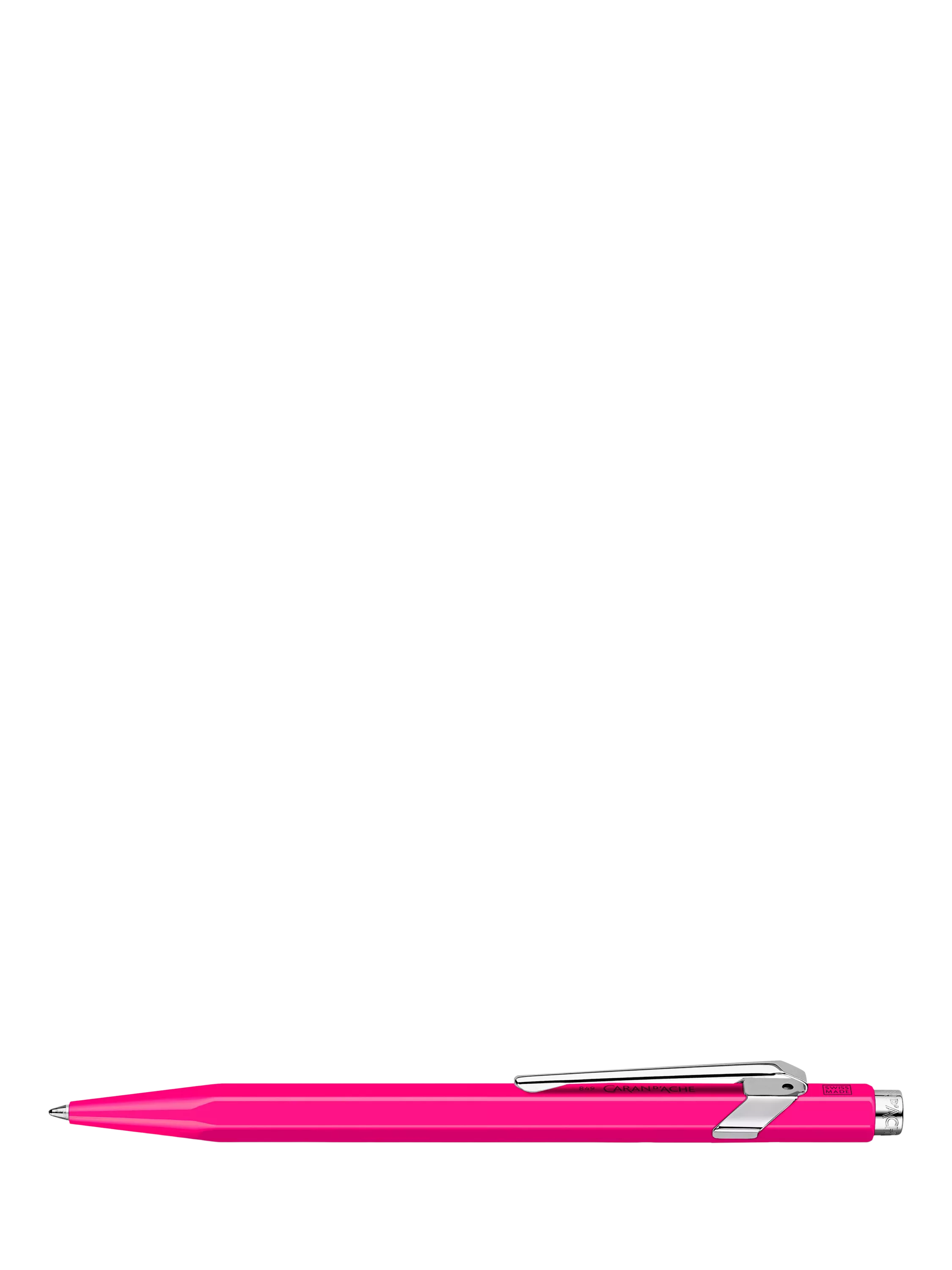 Caran d'Ache 849 Popline Ballpoint Pen - Fluo Yellow