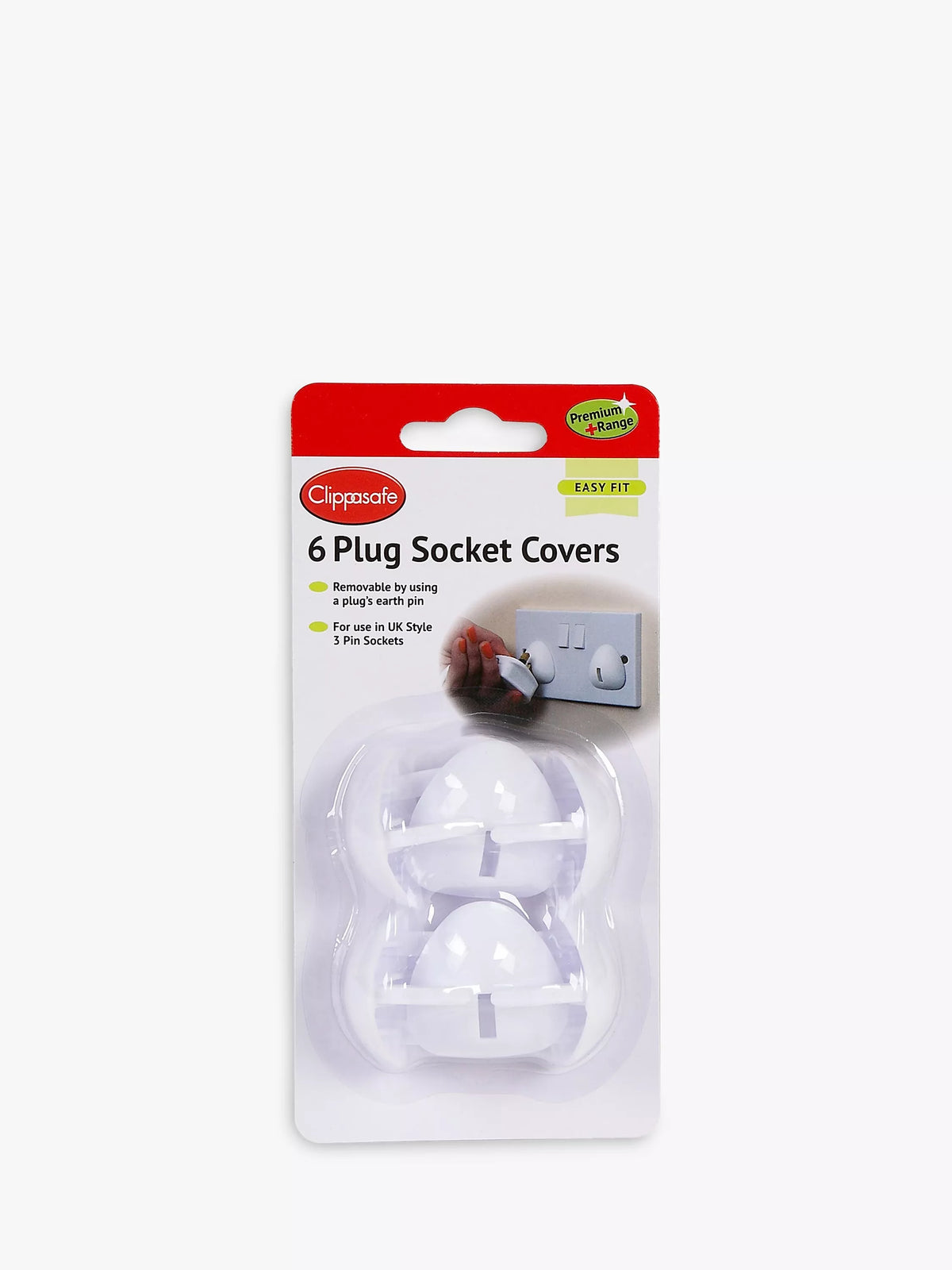 Cache-prises Clippasafe, lot de 6