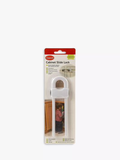 Verrou coulissant d'armoire Clippasafe