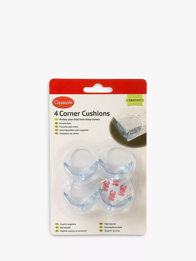 John Lewis Clippasafe Corner Cushions, Pack of 4