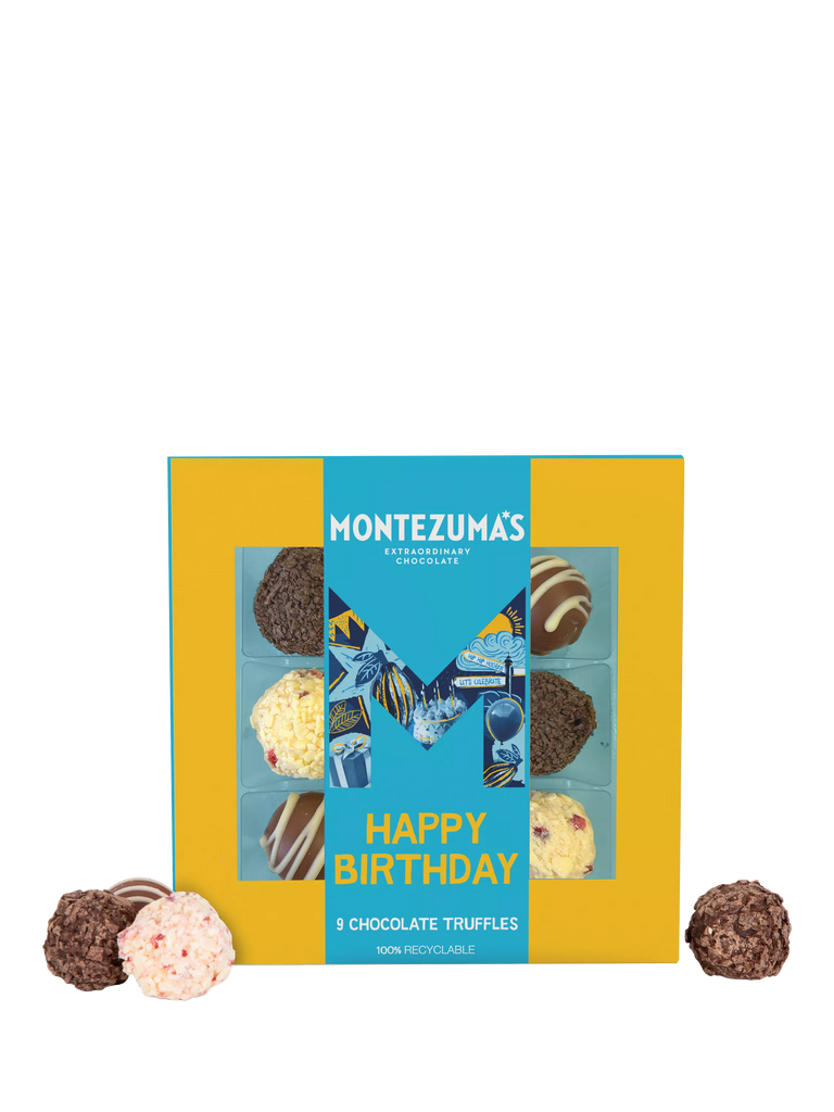 Montezuma's Happy Birthday Truffle Box, 110g