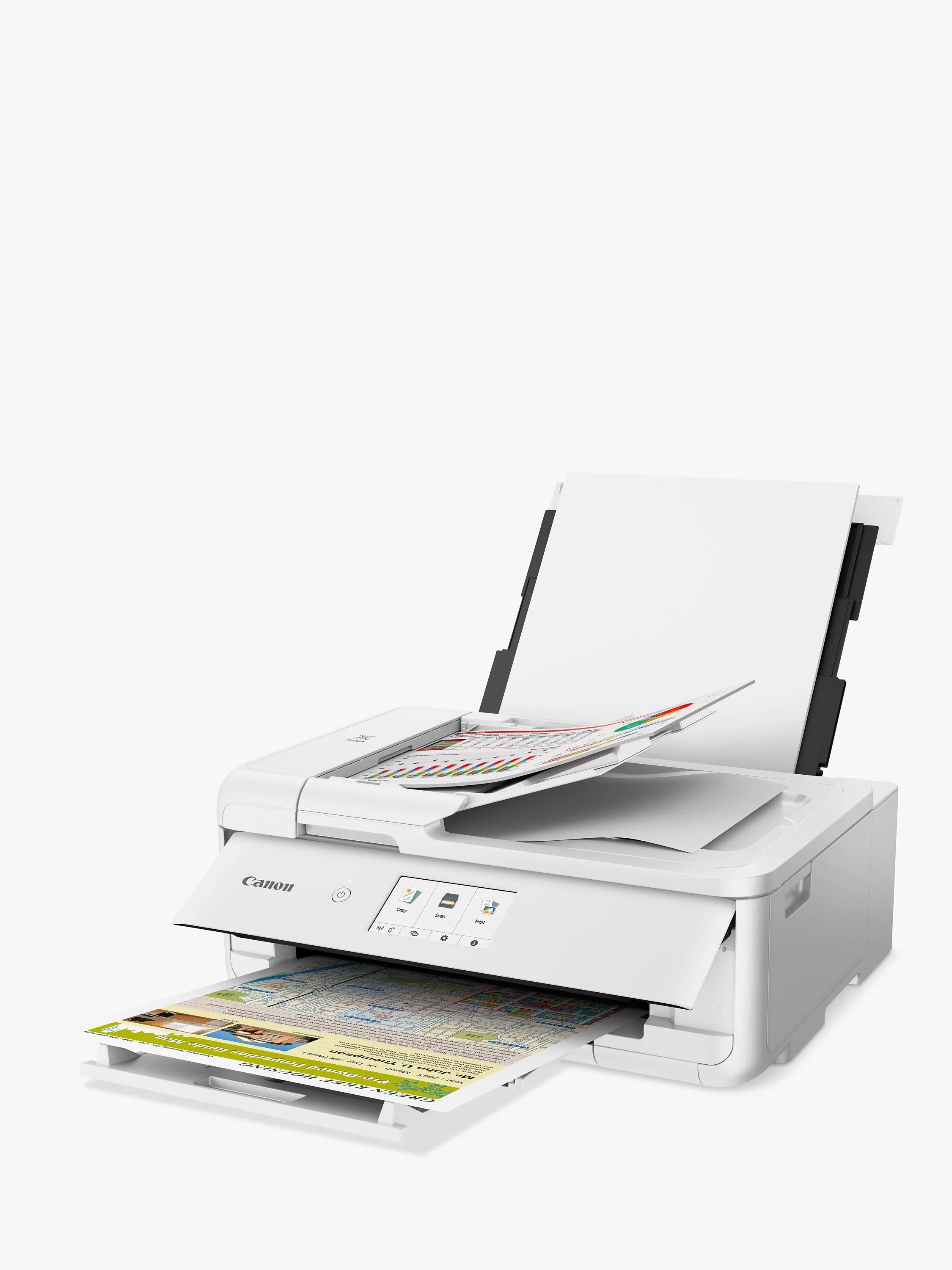 Canon PIXMA TS9551Ca A3 wireless printer white - British product