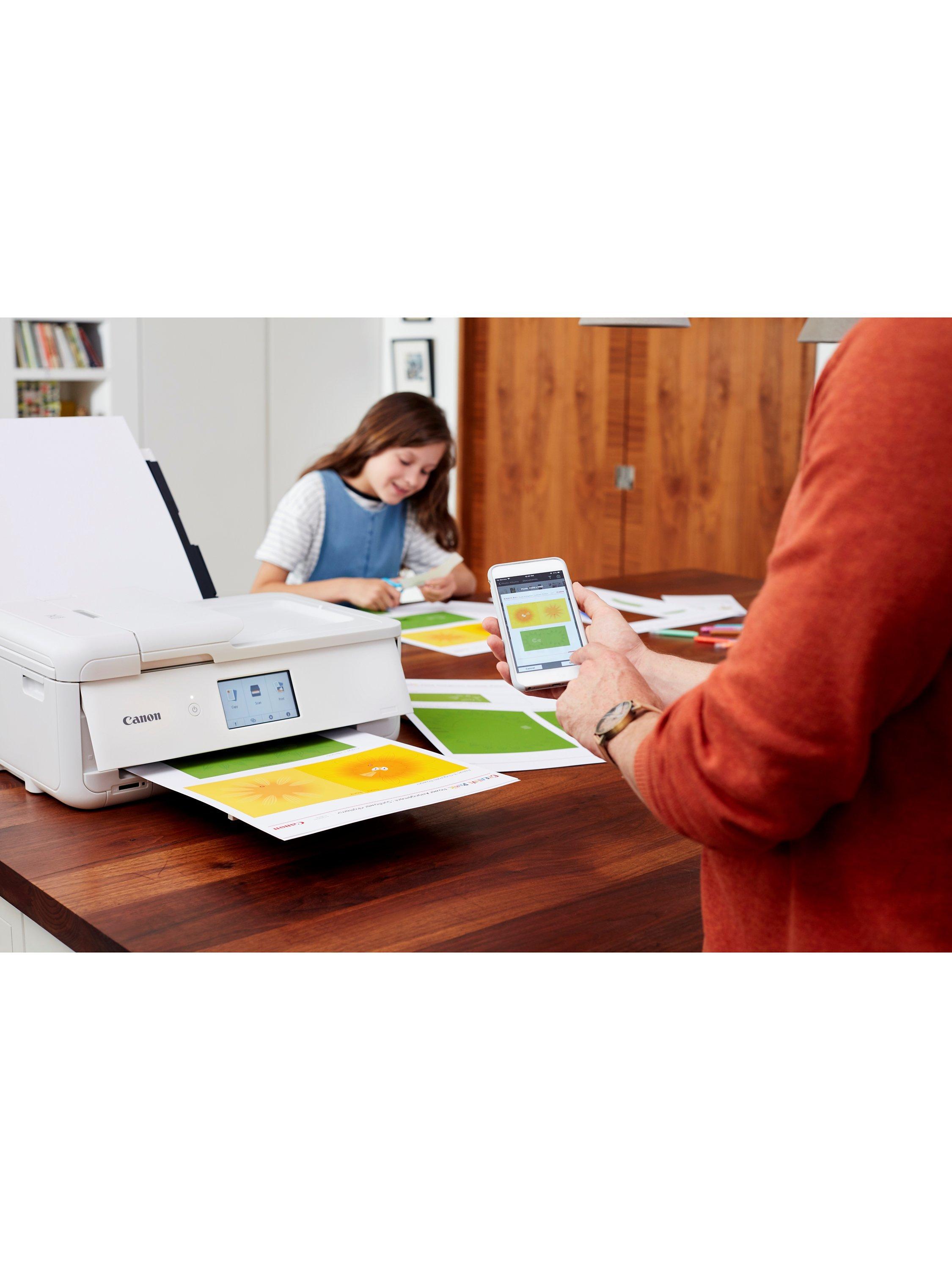Canon PIXMA TS9551Ca A3 wireless printer white - British product