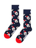 Happy Socks Holiday Cat Socks, Navy/Multi, One Size