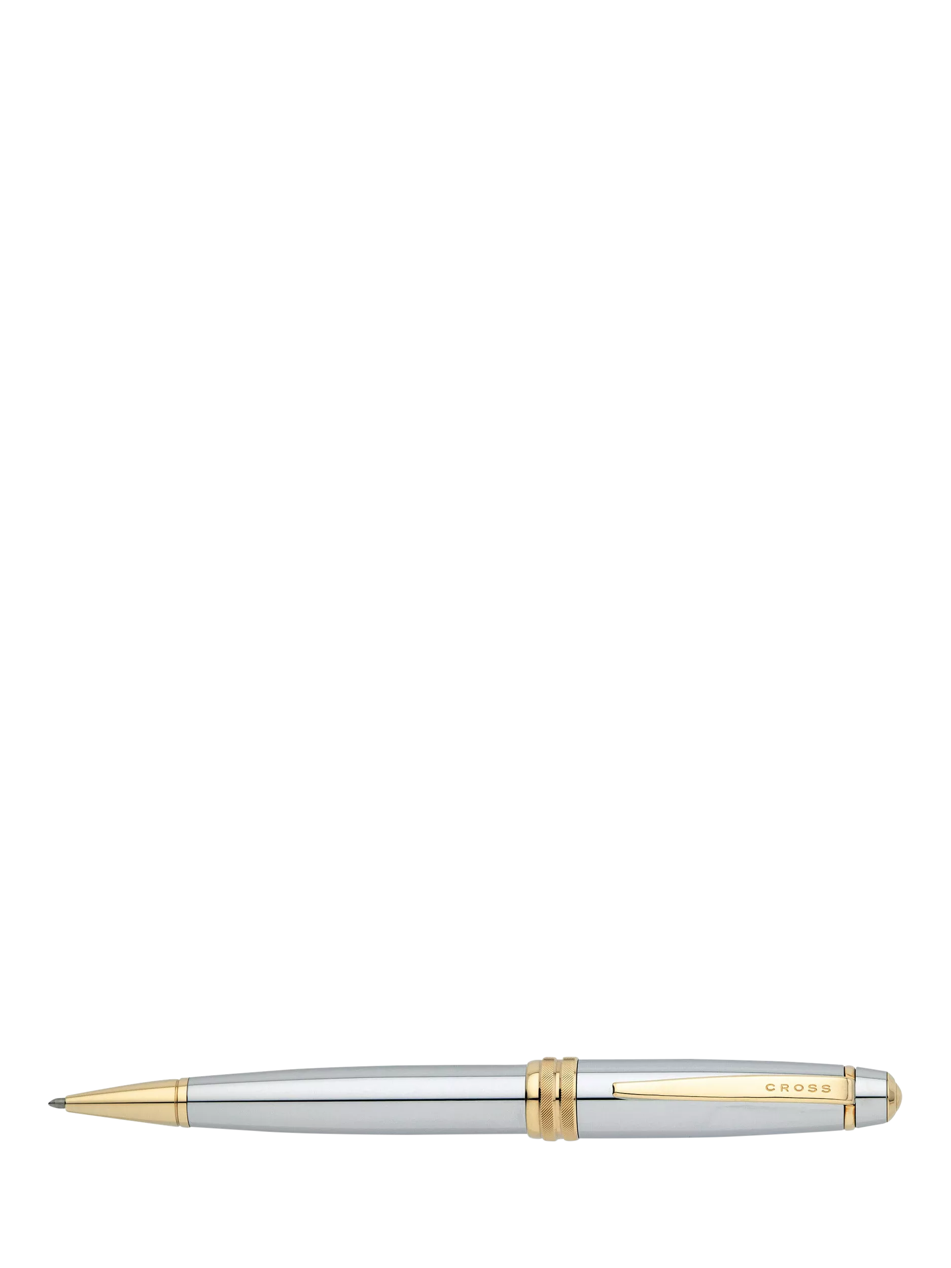 Cross Bailey ballpoint pen silver gold, UK version