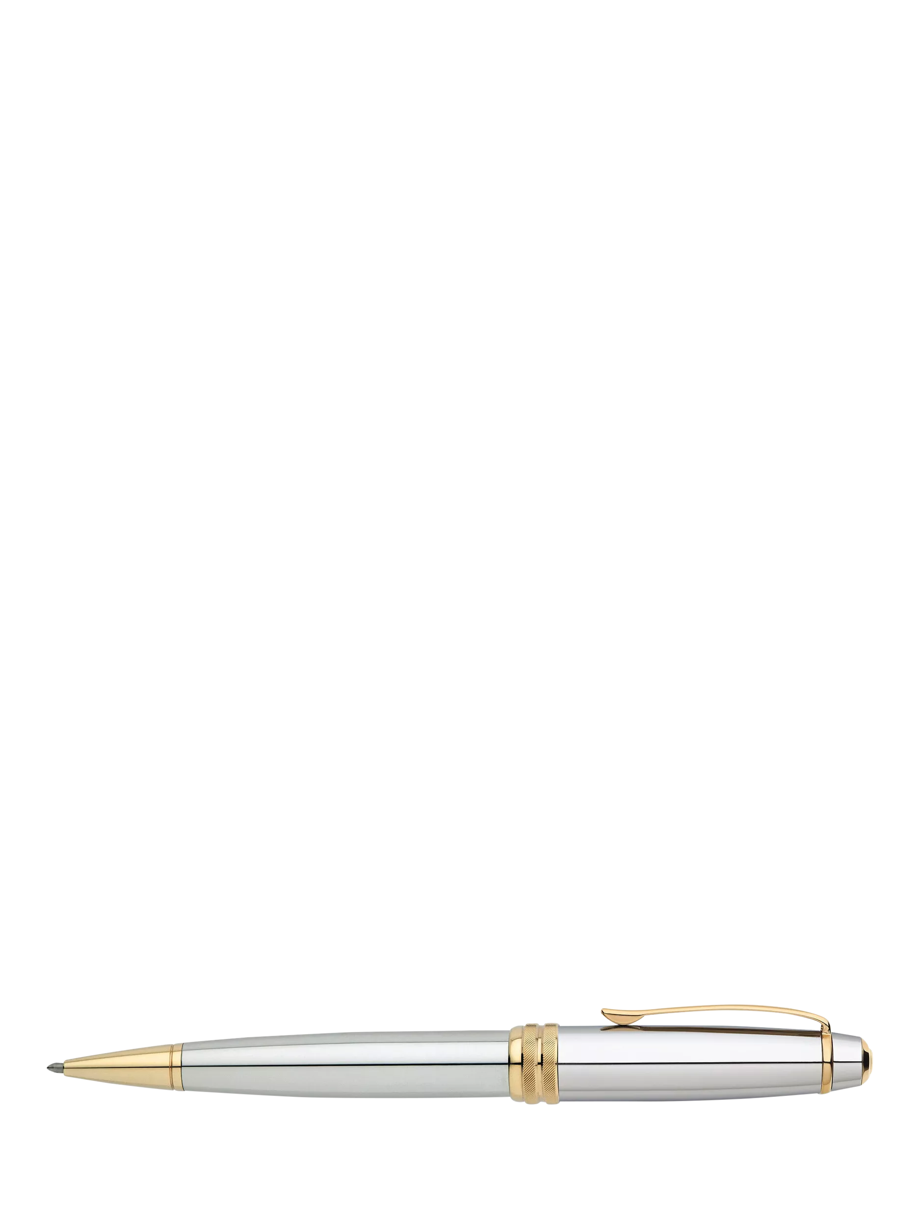 Cross Bailey ballpoint pen silver gold, UK version