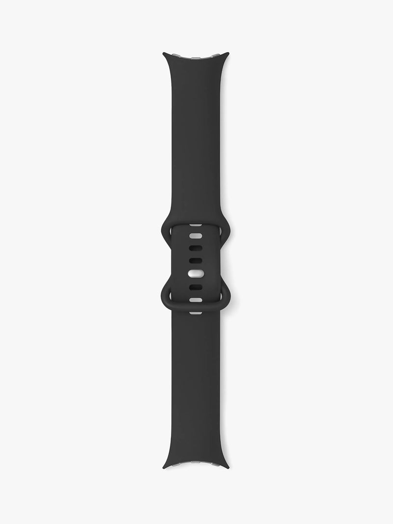 Google Pixel Watch 3 45mm Active Band, Large, Licorice Black