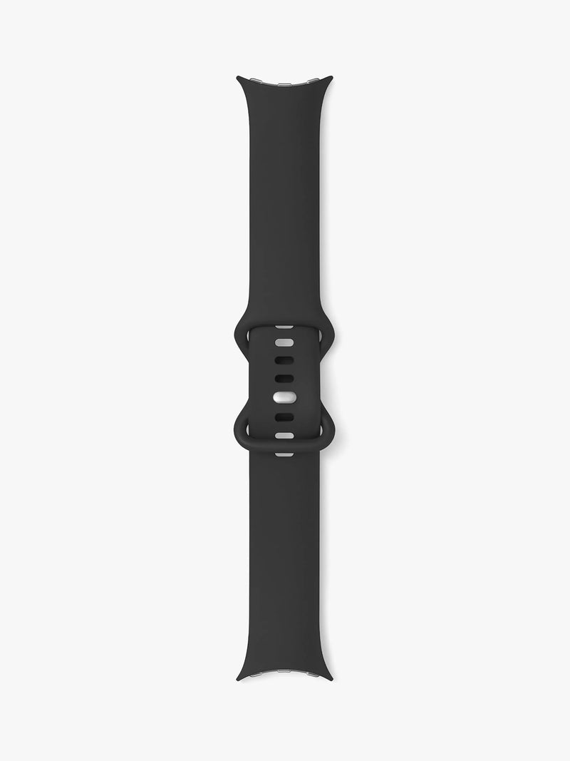 Google Pixel Watch 3 45mm Active Band, Small, Licorice Black
