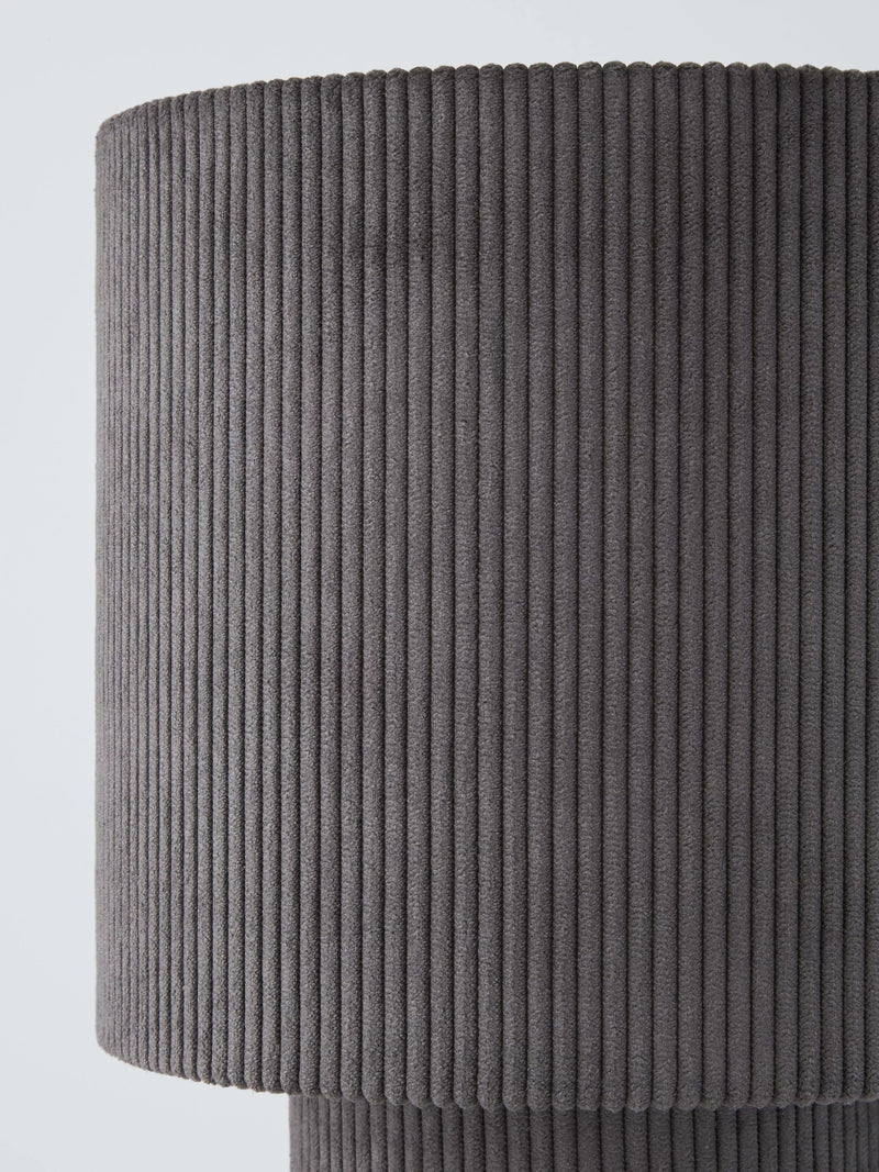 John Lewis Isaac corduroy table lamp medium, imported from the UK