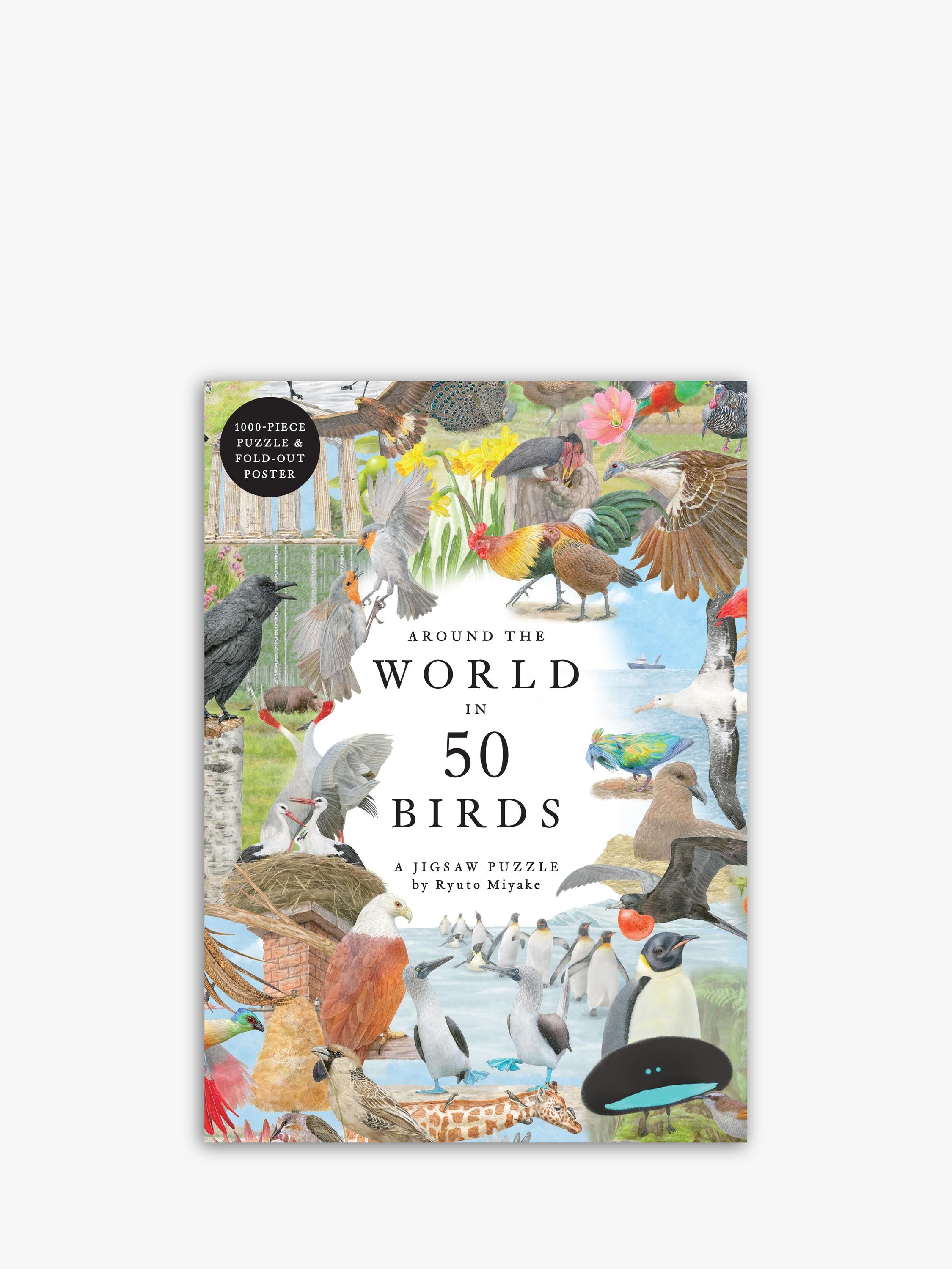 Laurence King Publishing Around the World in 50 Birds 1000-piece jigsaw puzzle, UK version