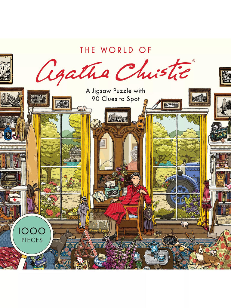 Laurence King Publishing World of Agatha Christie Jigsaw Puzzle, 1000 Pieces