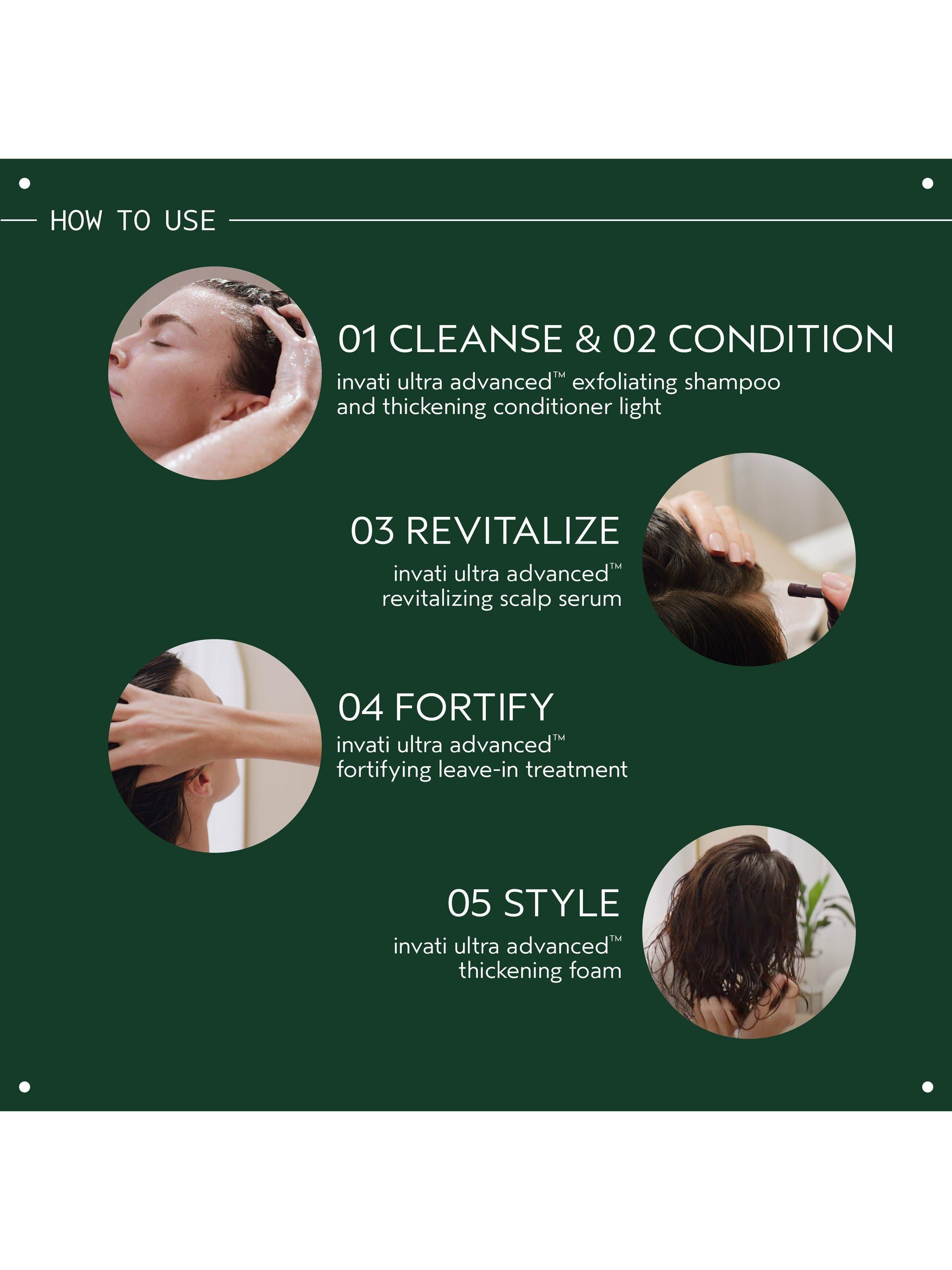 Aveda Invati Peeling-Shampoo Light 1000ml, UK-Version