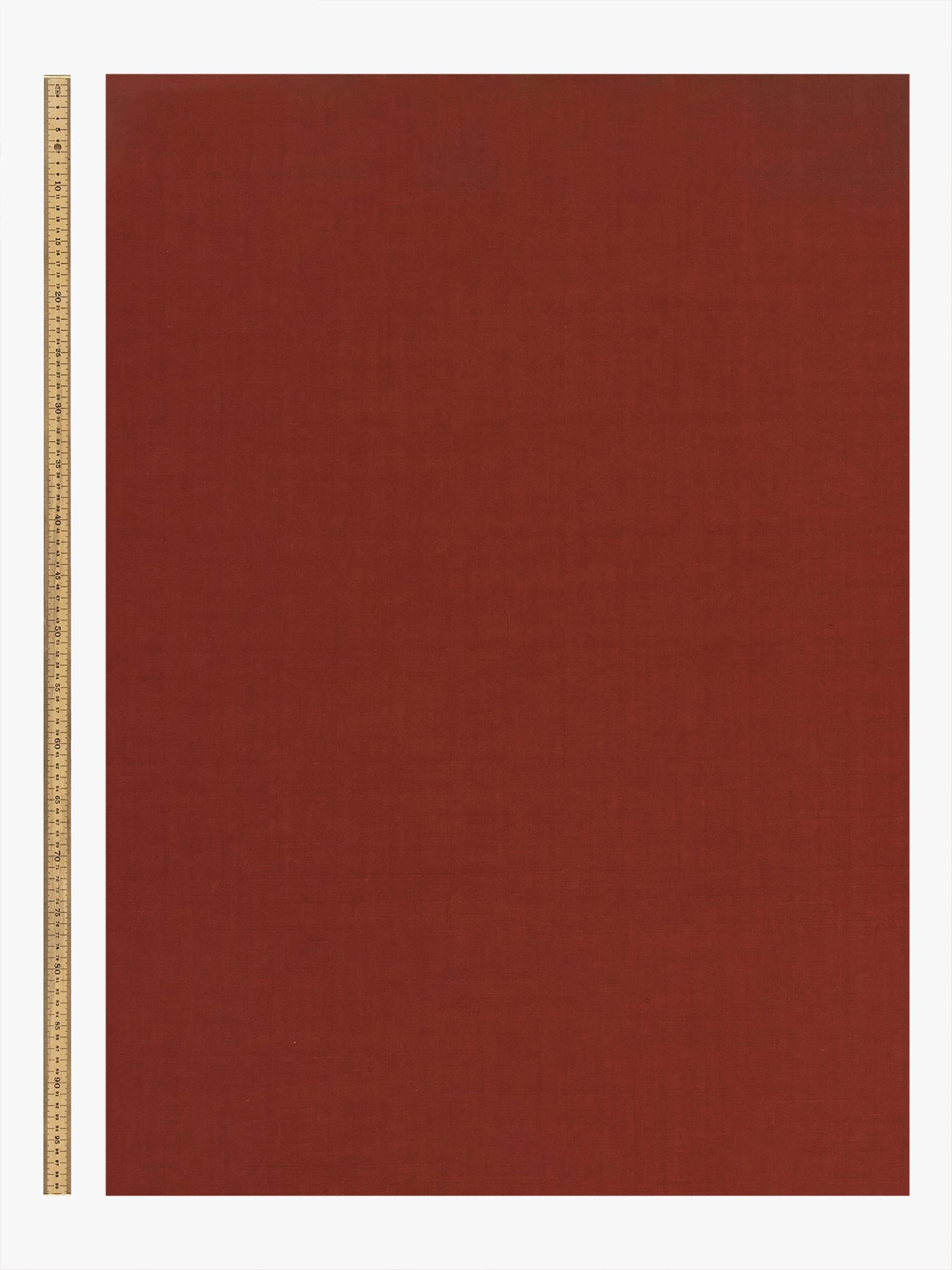 John Lewis plain cotton blend furnishing fabric, 140cm wide (British brand)