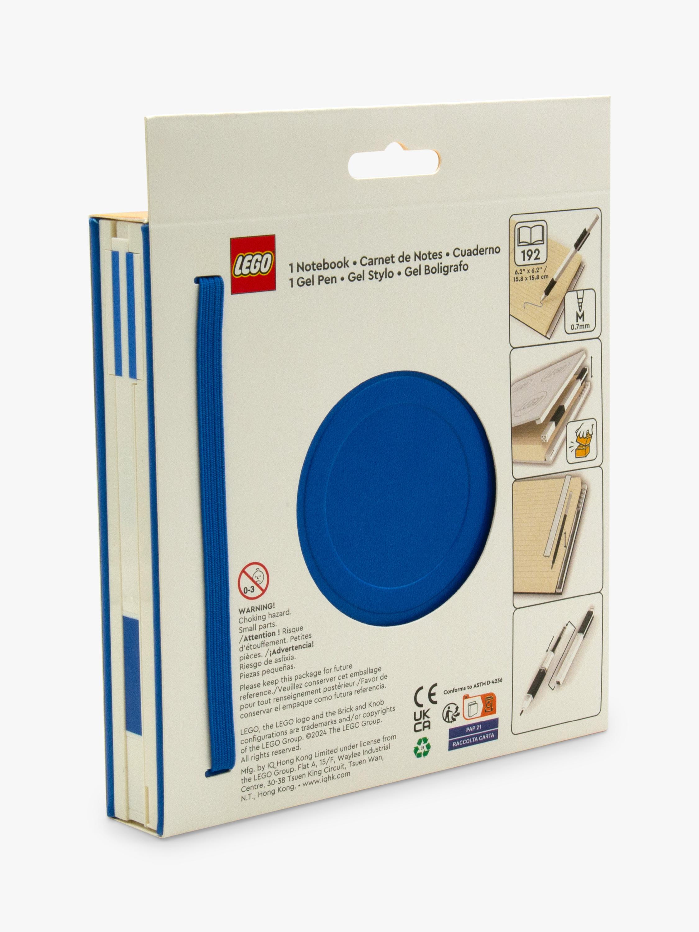 LEGO Iconic lock notebook and pen set 176 pages - British product
