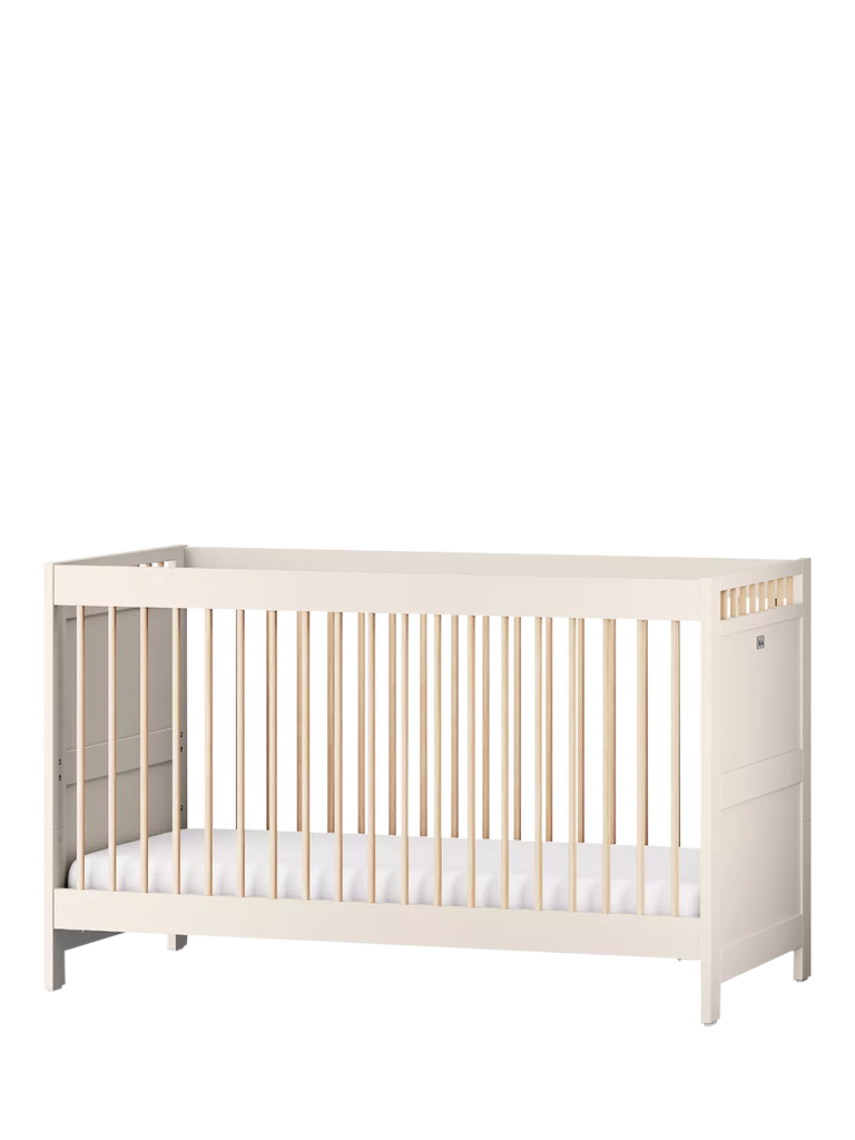 Silver Cross Seville Cot Bed, Cashmere/Oak