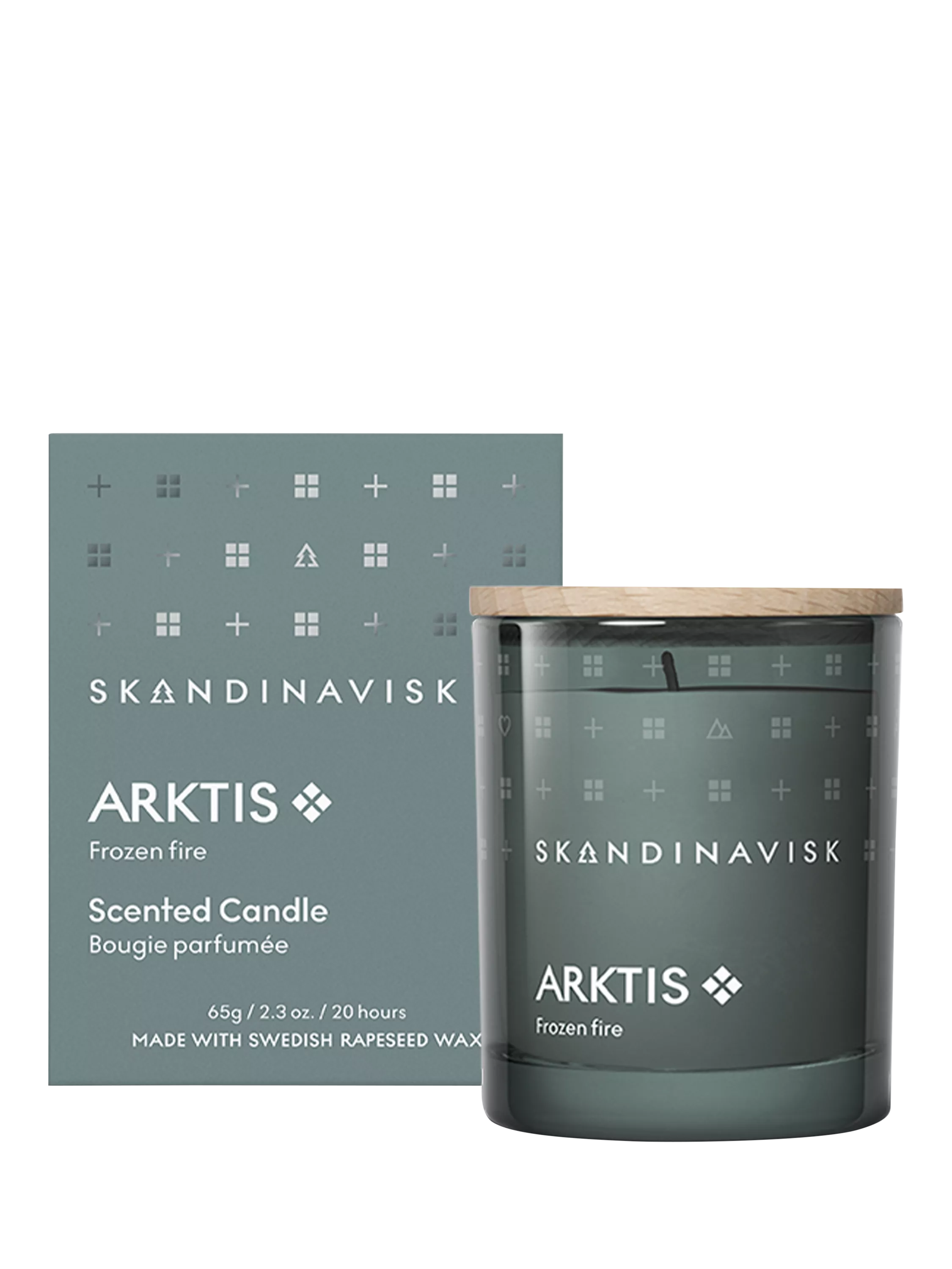 SKANDINAVISK Arktis scented candle 65g, imported from the UK
